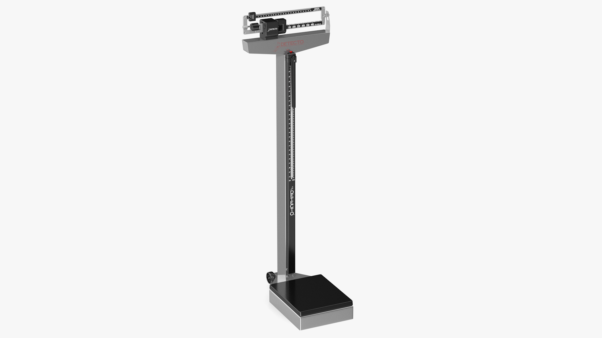 Detecto Physician Weigh Beam Eye Level Scale 3D model