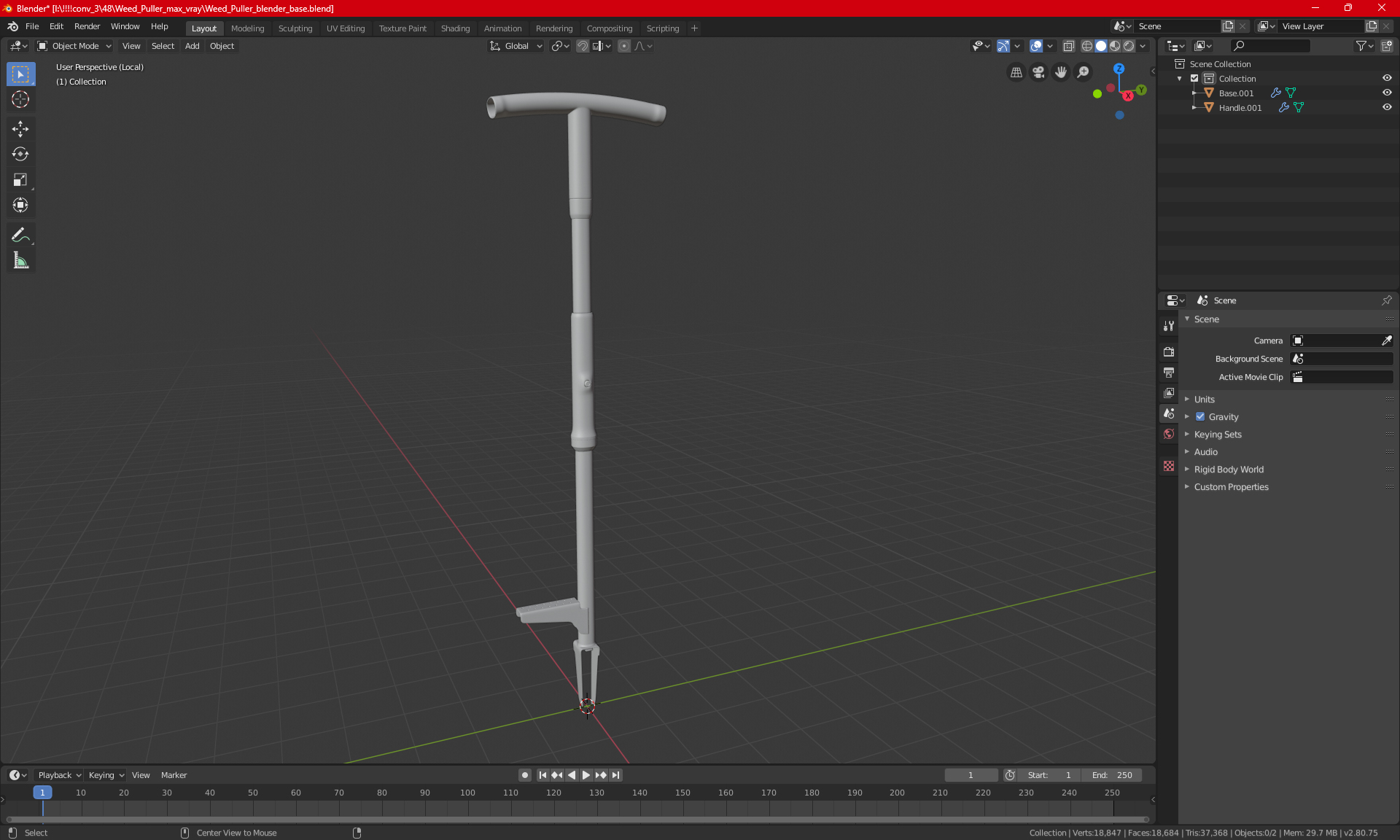 3D Weed Puller