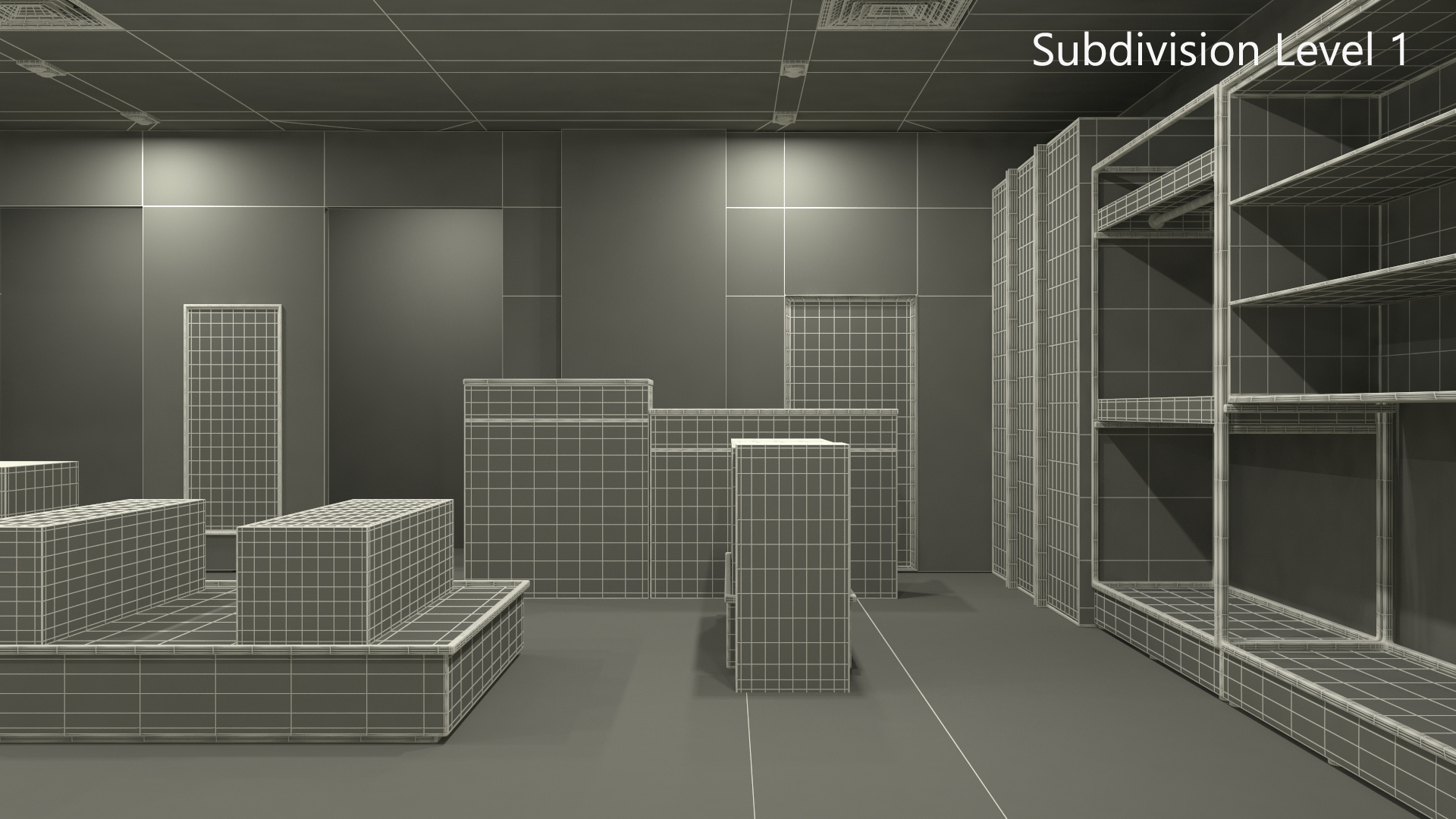 Old Ground Floor Store 3D