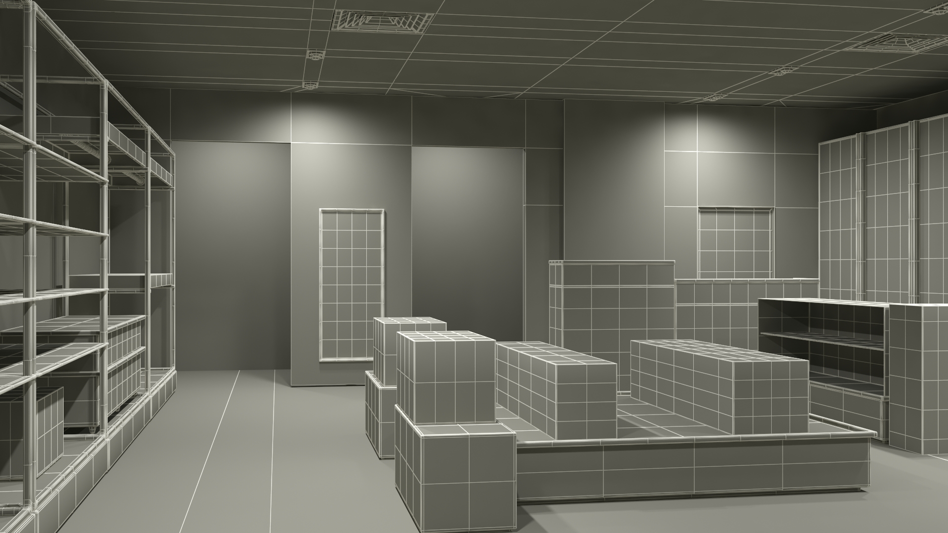 Old Ground Floor Store 3D
