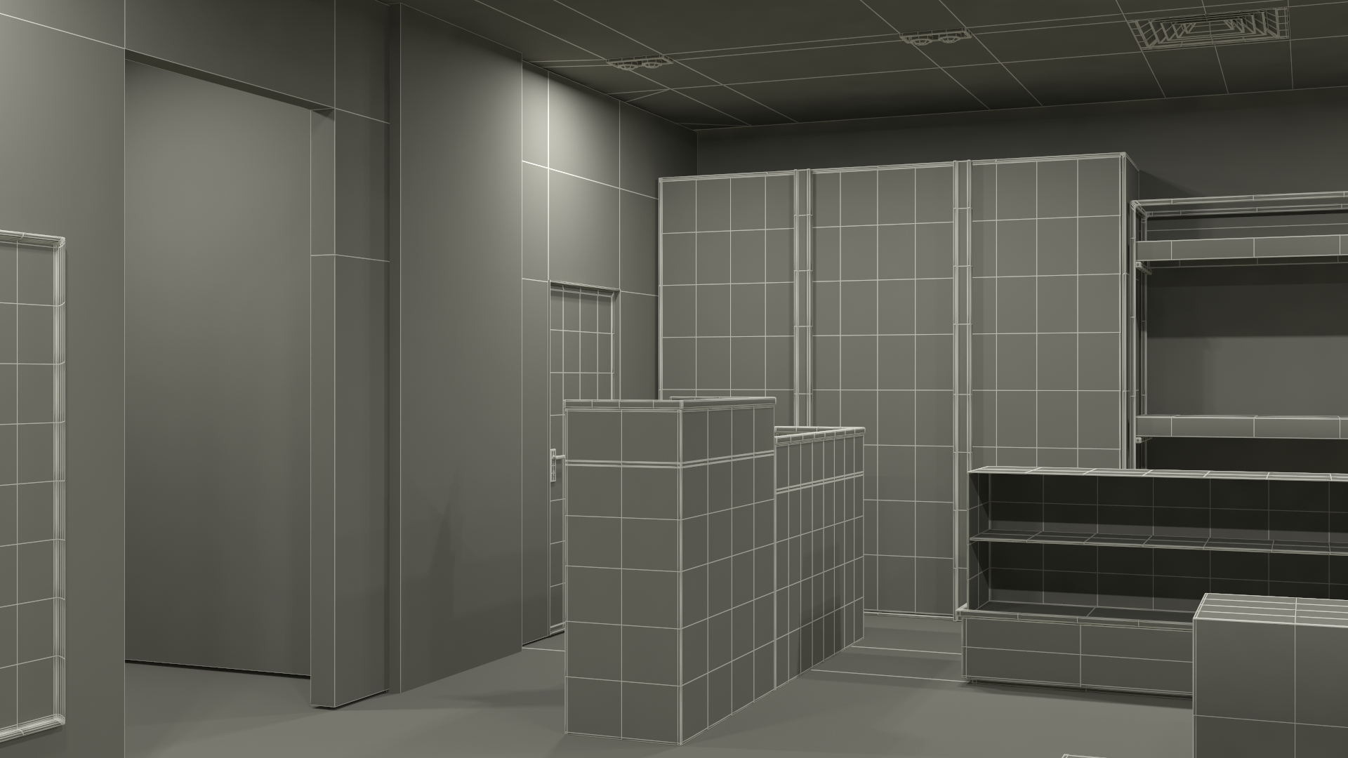 Old Ground Floor Store 3D
