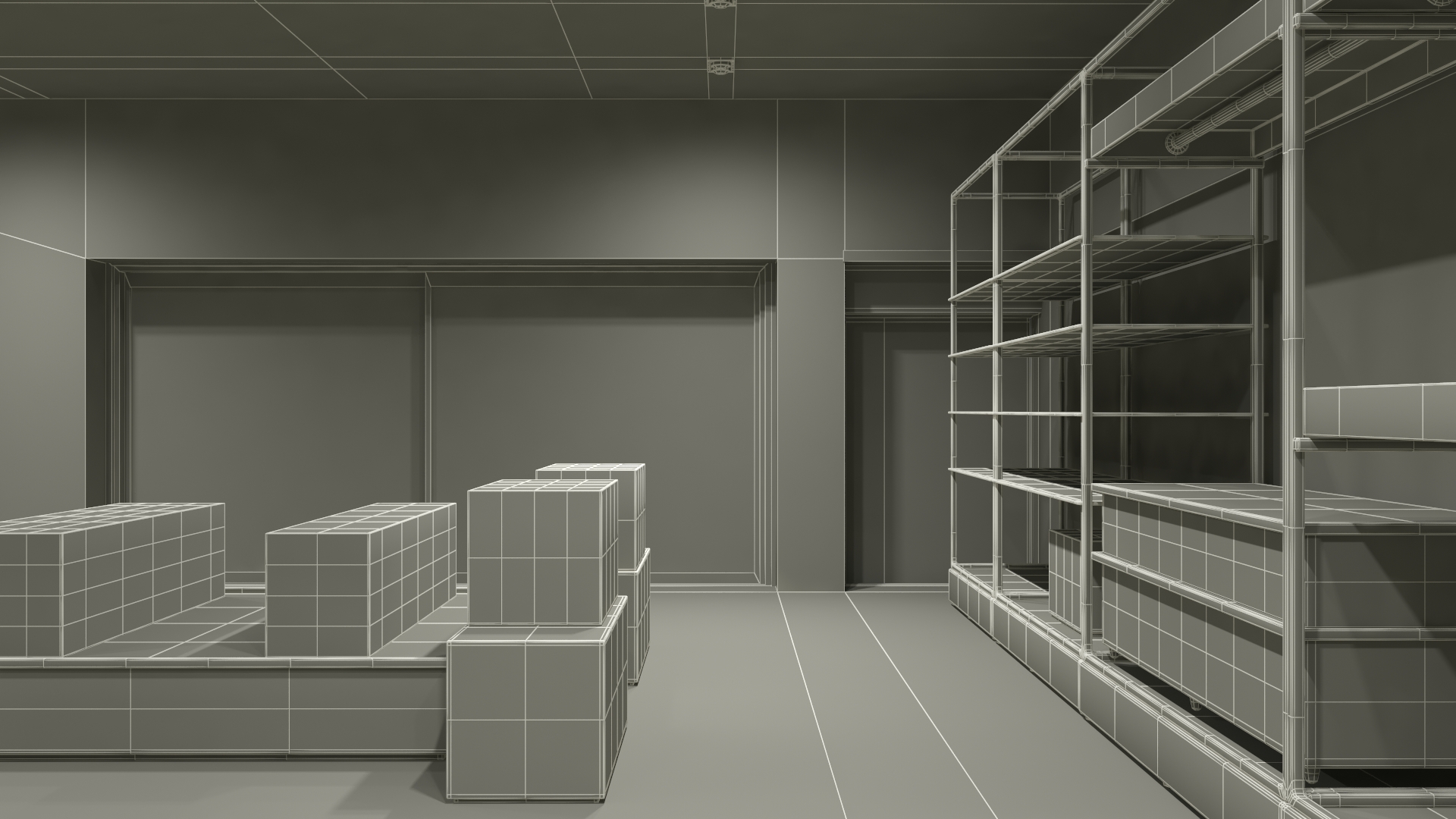 Old Ground Floor Store 3D