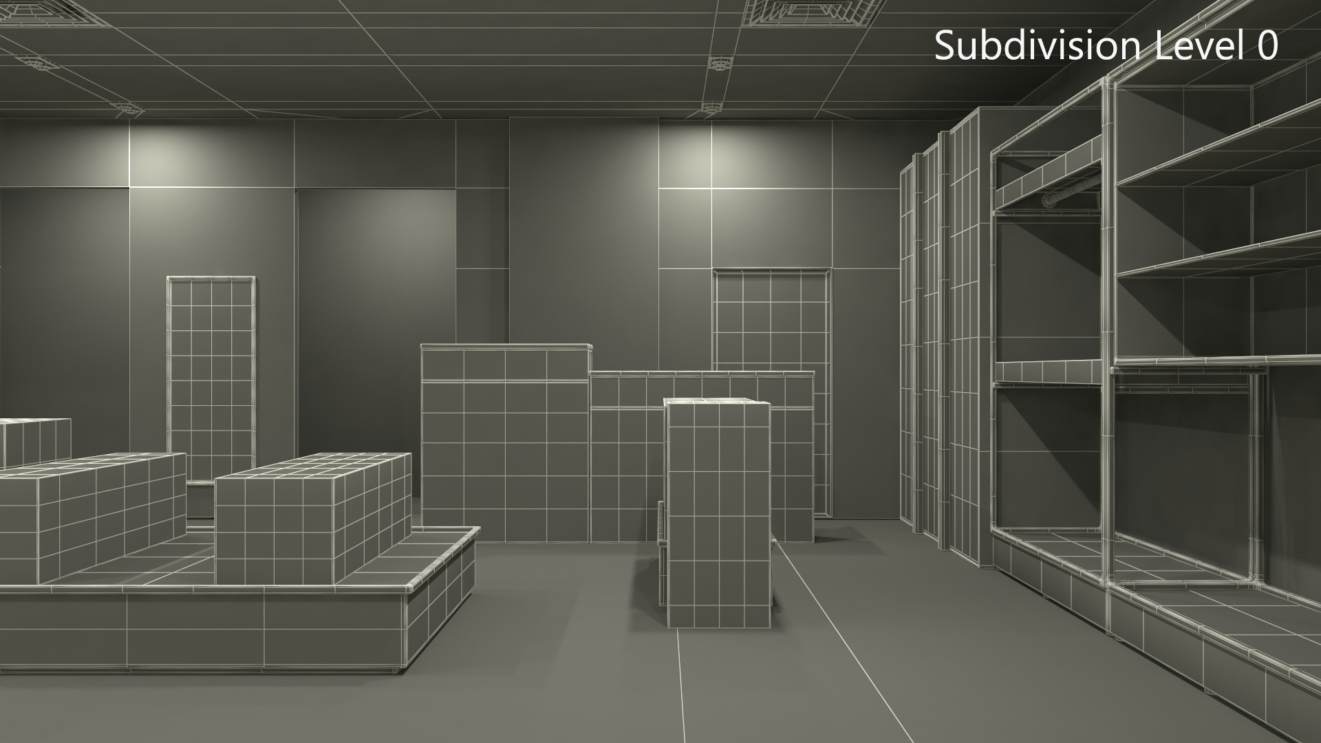 Old Ground Floor Store 3D
