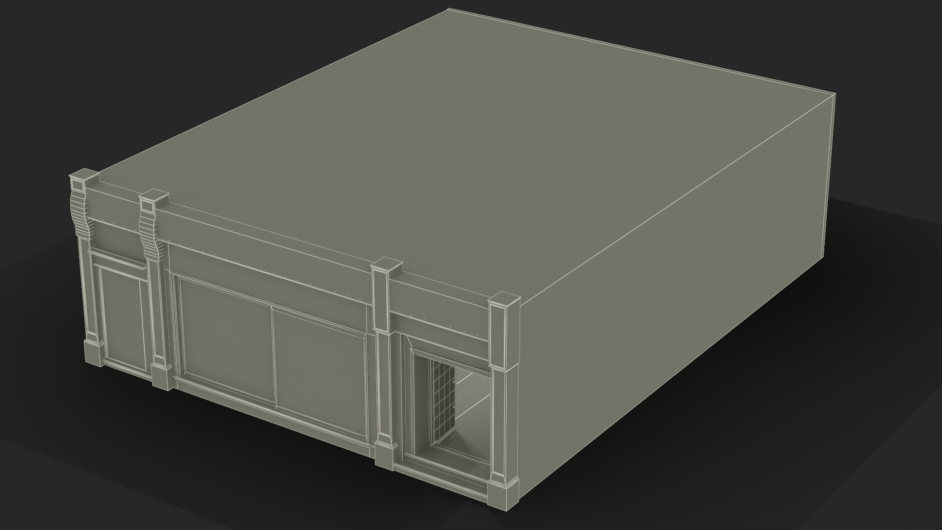 Old Ground Floor Store 3D