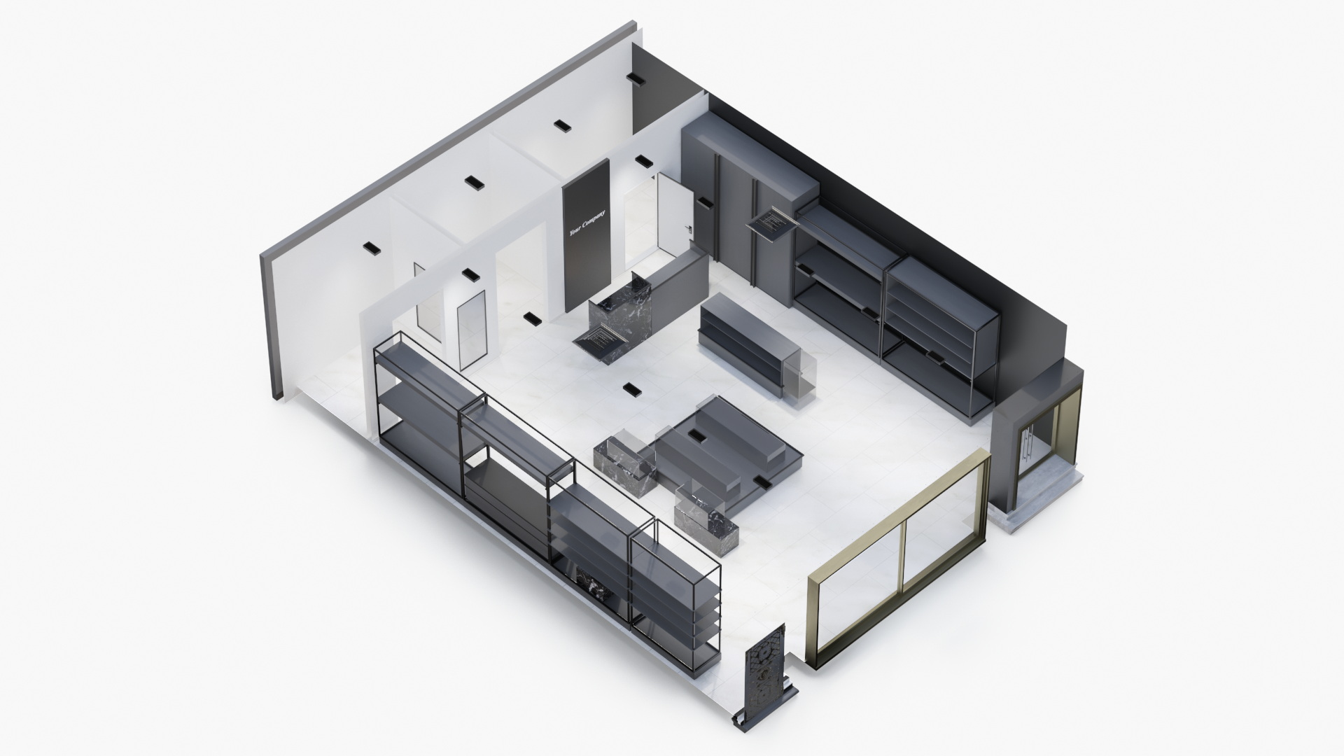 Old Ground Floor Store 3D