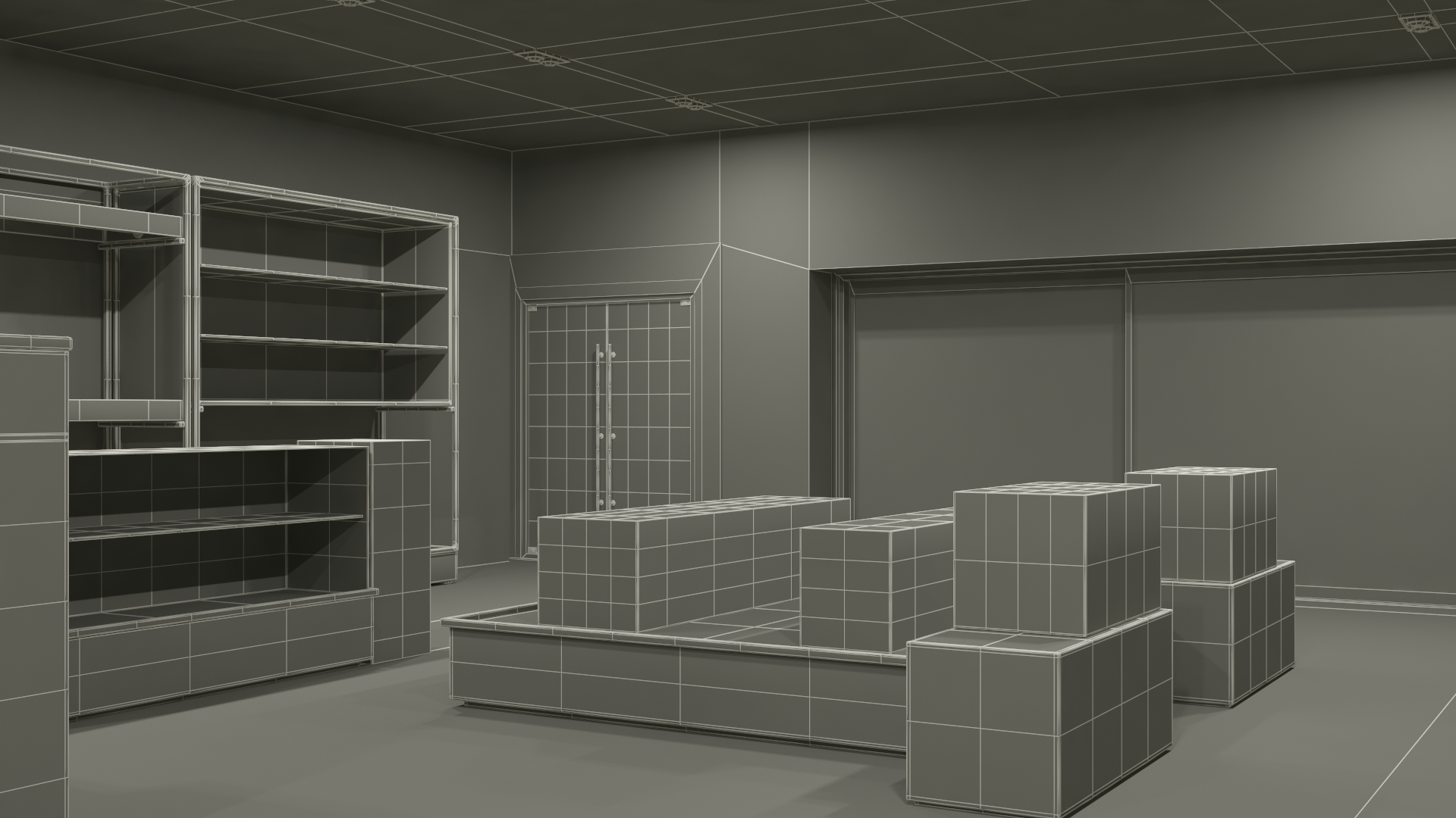 Old Ground Floor Store 3D