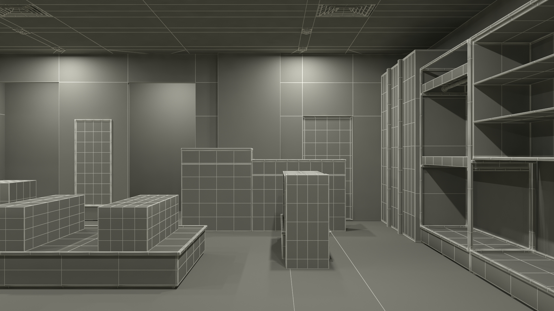 Old Ground Floor Store 3D
