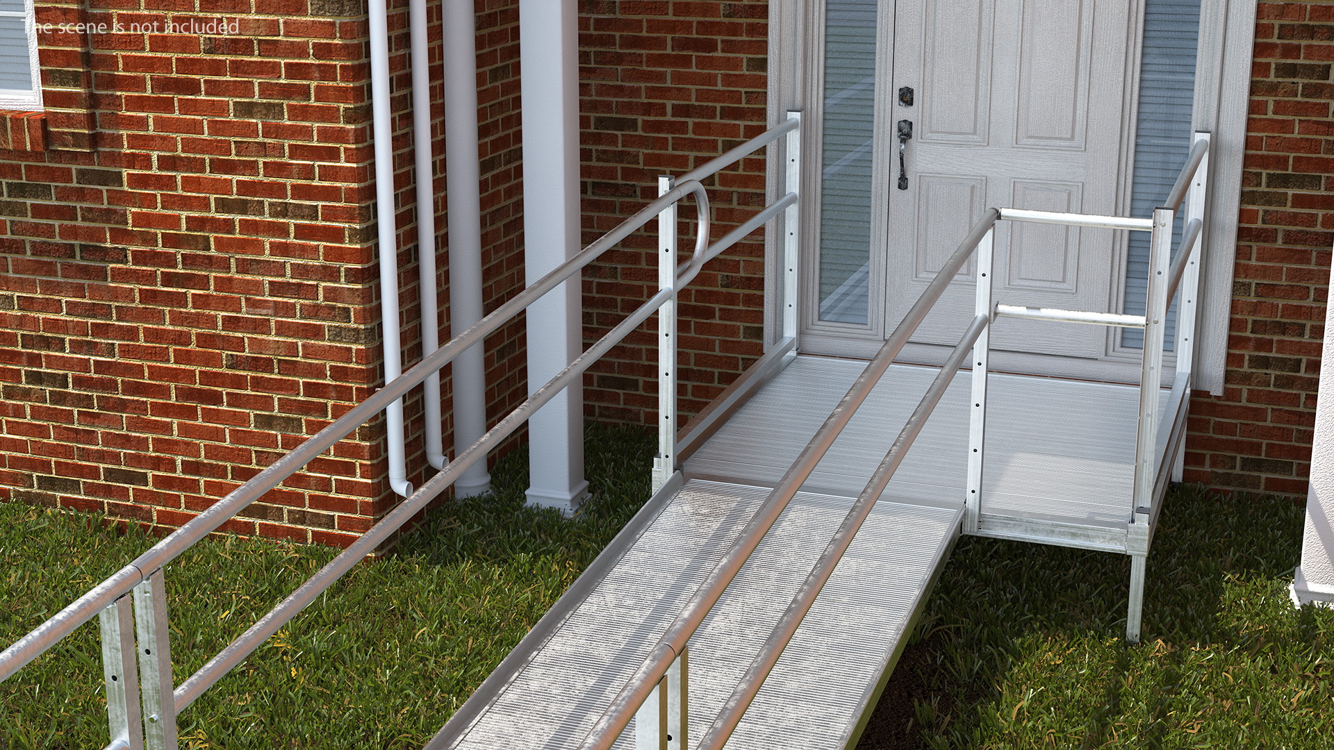3D model Metal Ramp