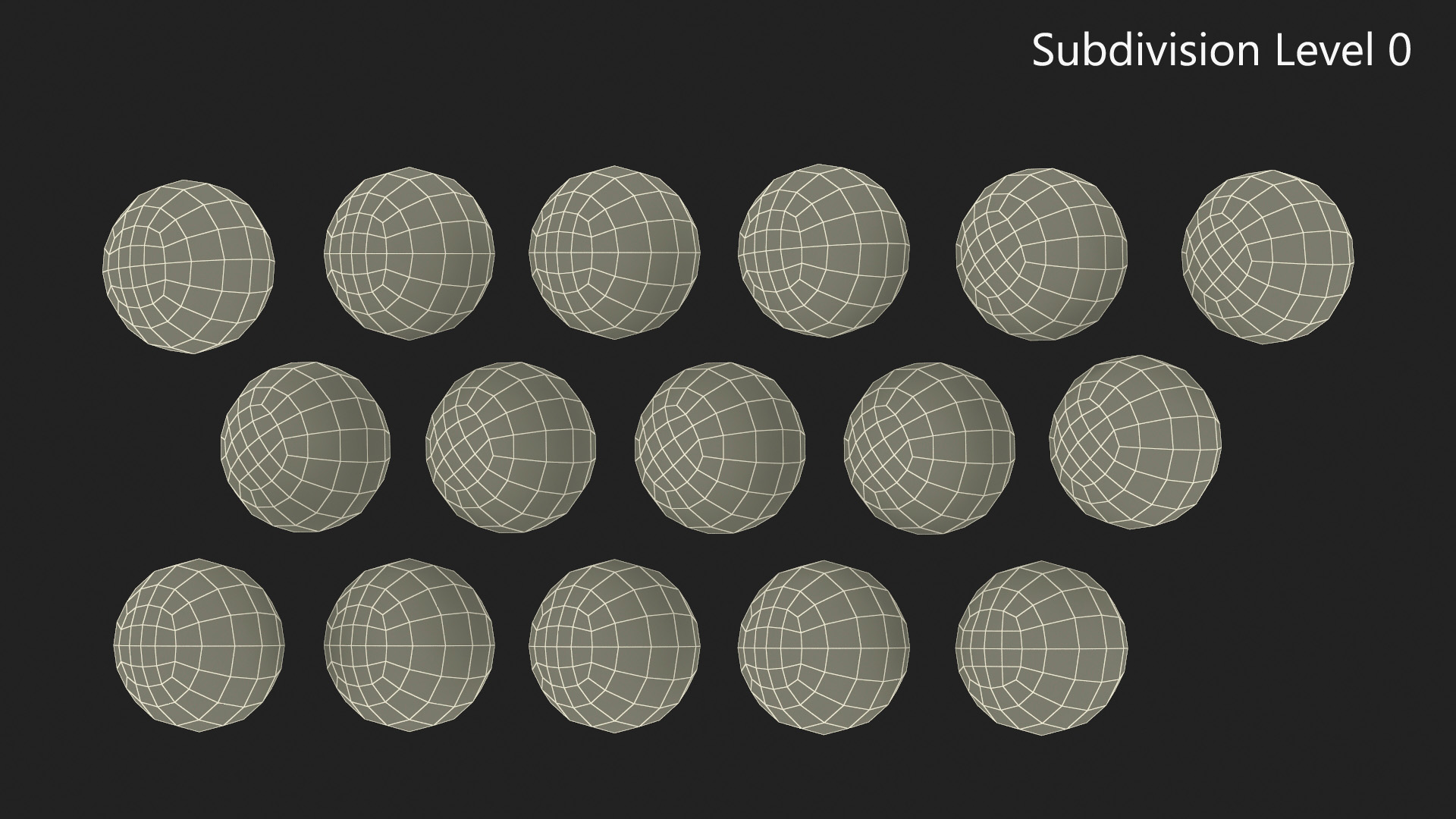 3D model Vintage Billiard Ball Set