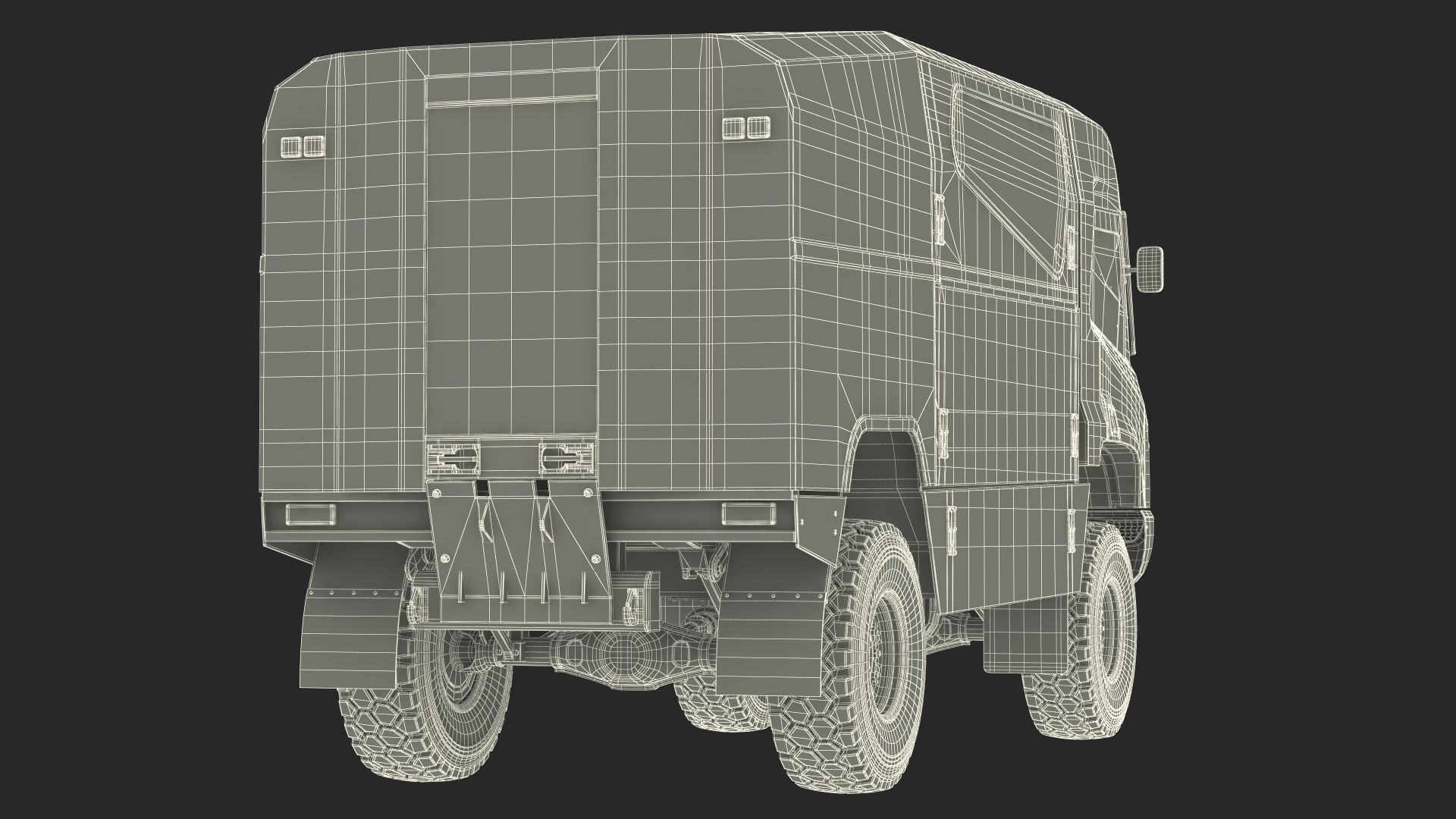 Hydrogen Racing Truck Gaussin H2 3D