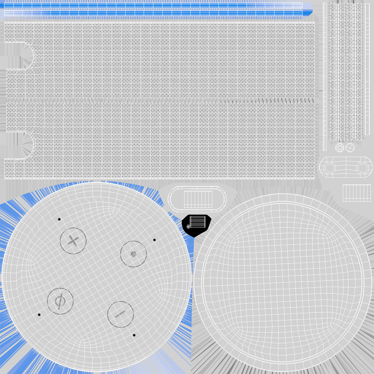 3D Amazon Echo Dot White