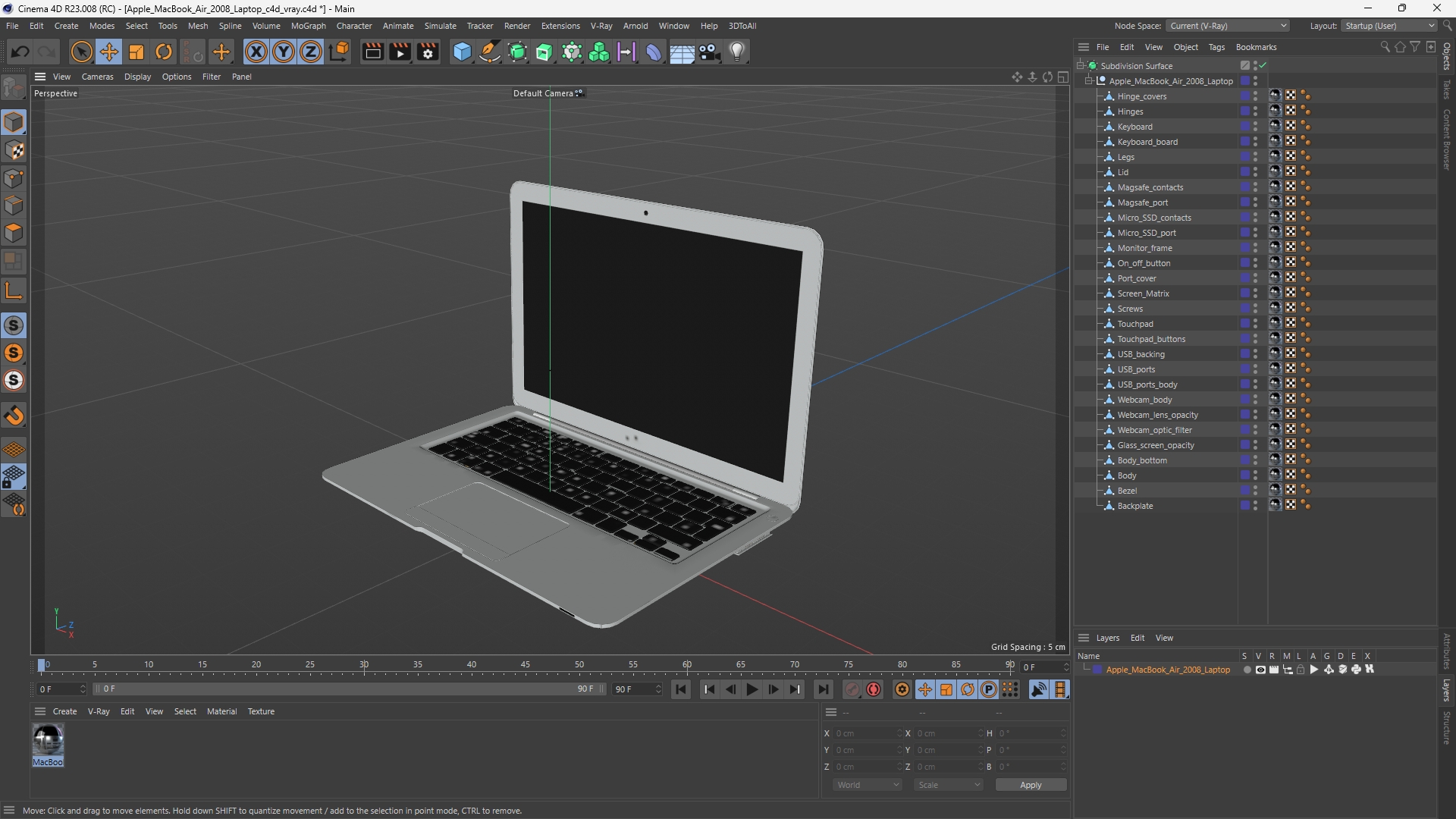 Apple MacBook Air 2008 Laptop - view 12