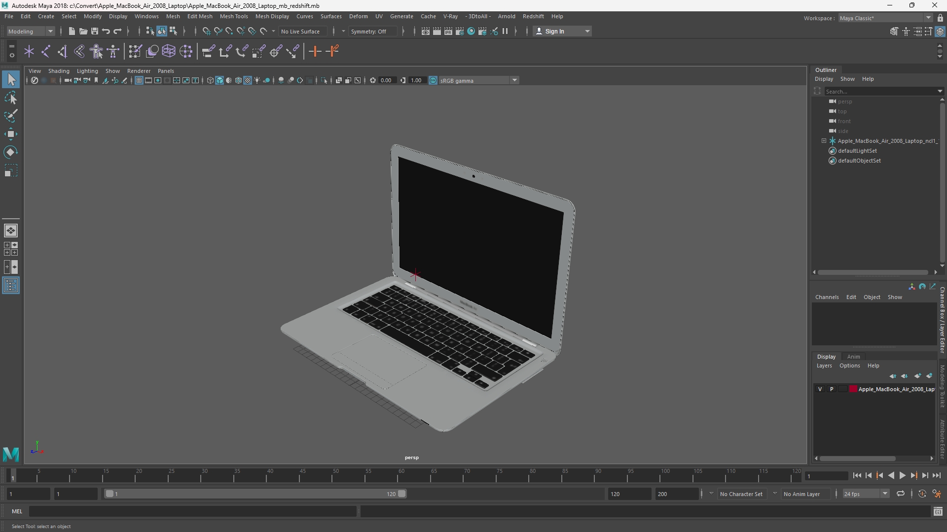 Apple MacBook Air 2008 Laptop - view 11