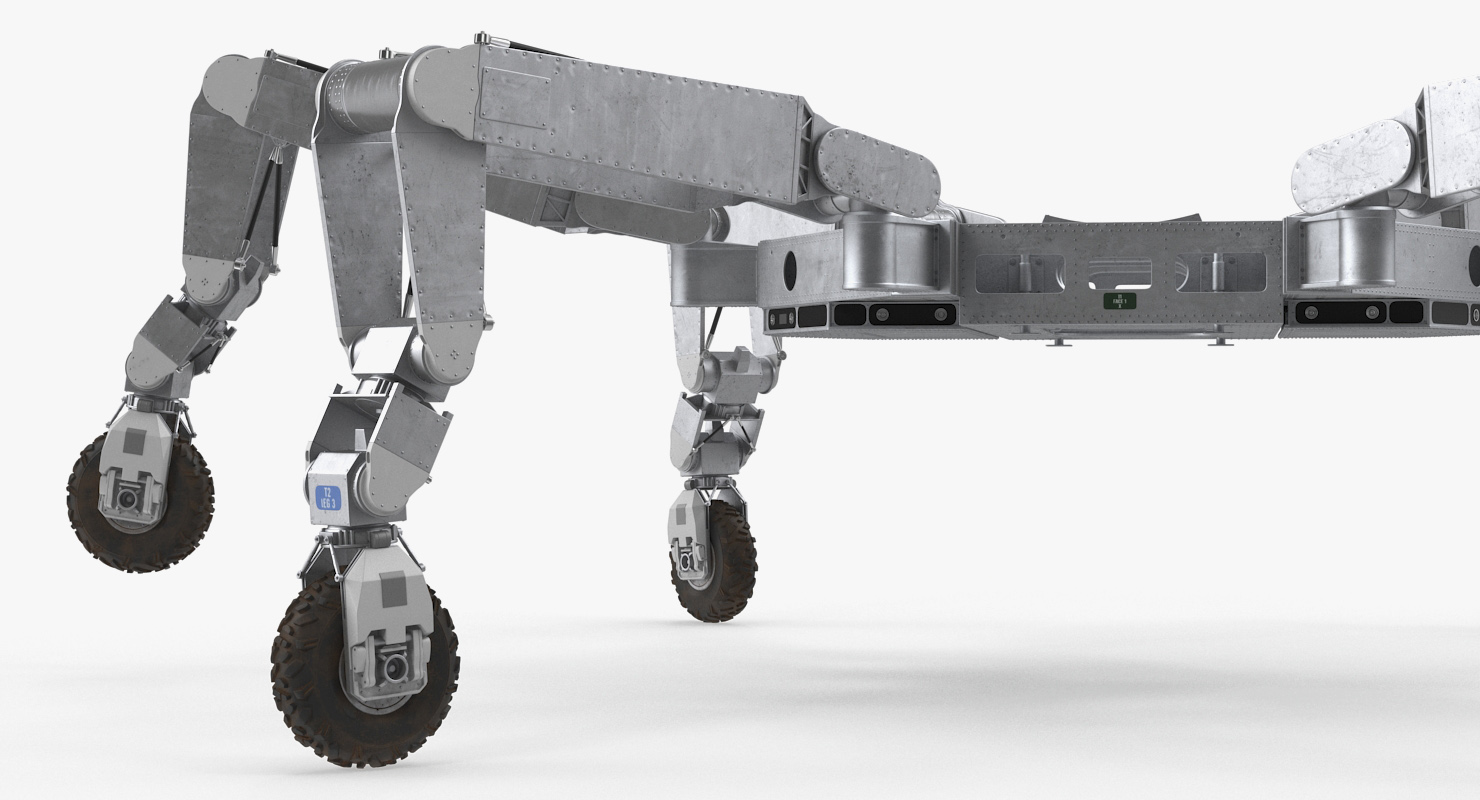 3D model Six Legged Robotic Lunar Rover