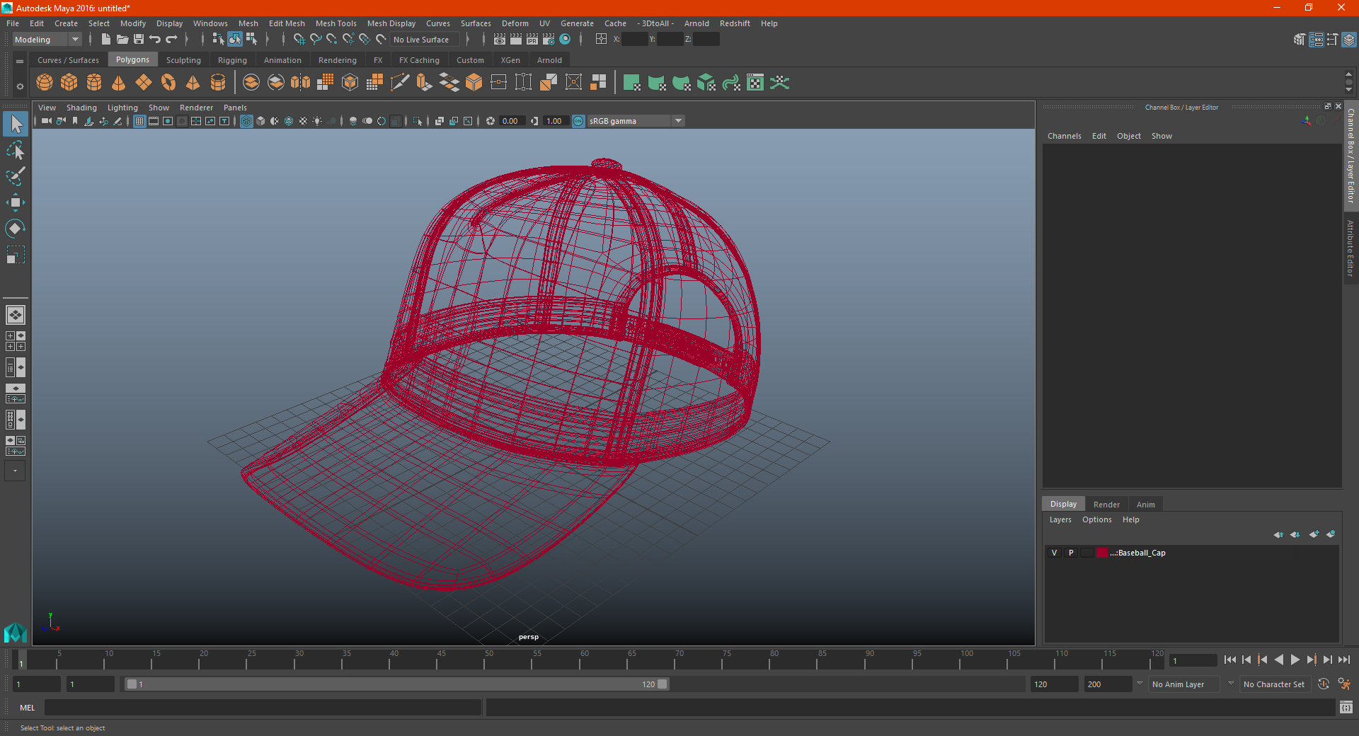 Baseball Cap 3D