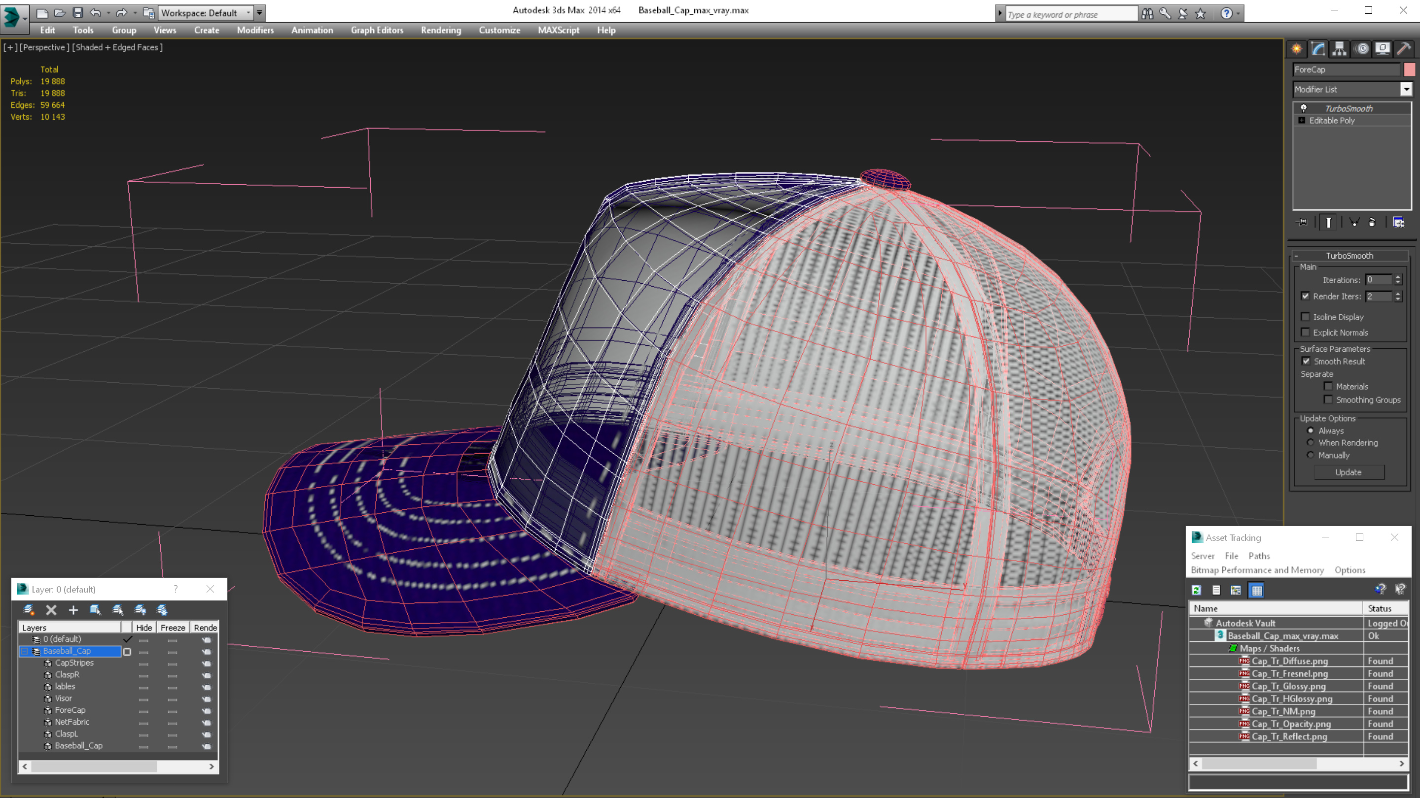 Baseball Cap 3D