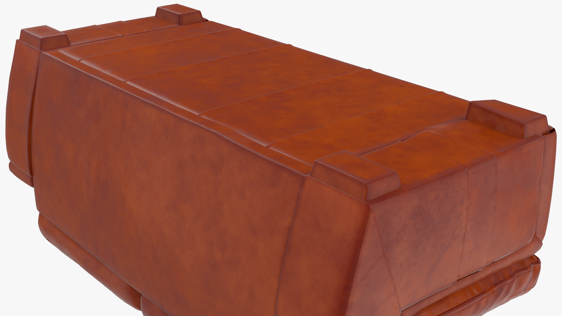 3D model Fat Man Lying on the Couch Fur