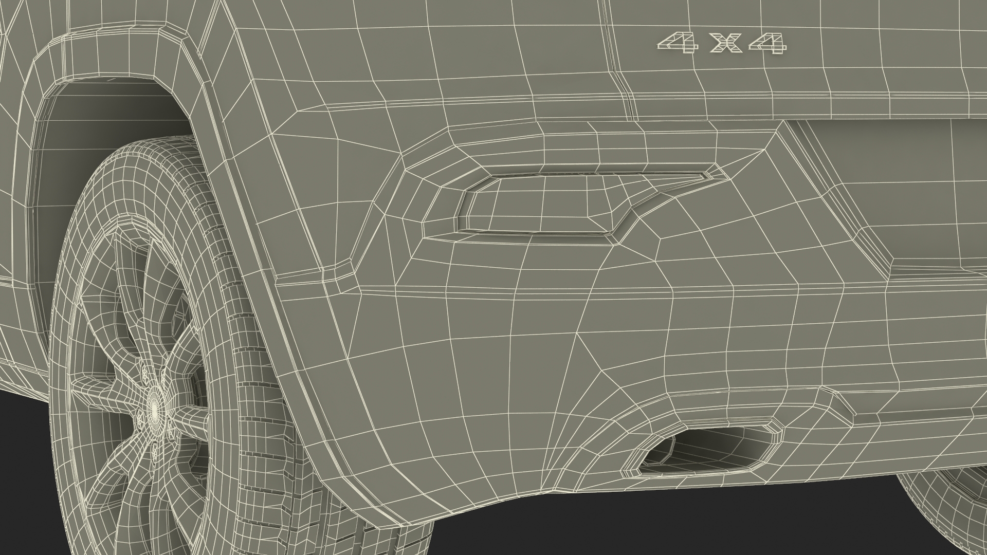 Modern SUV Rigged 3D