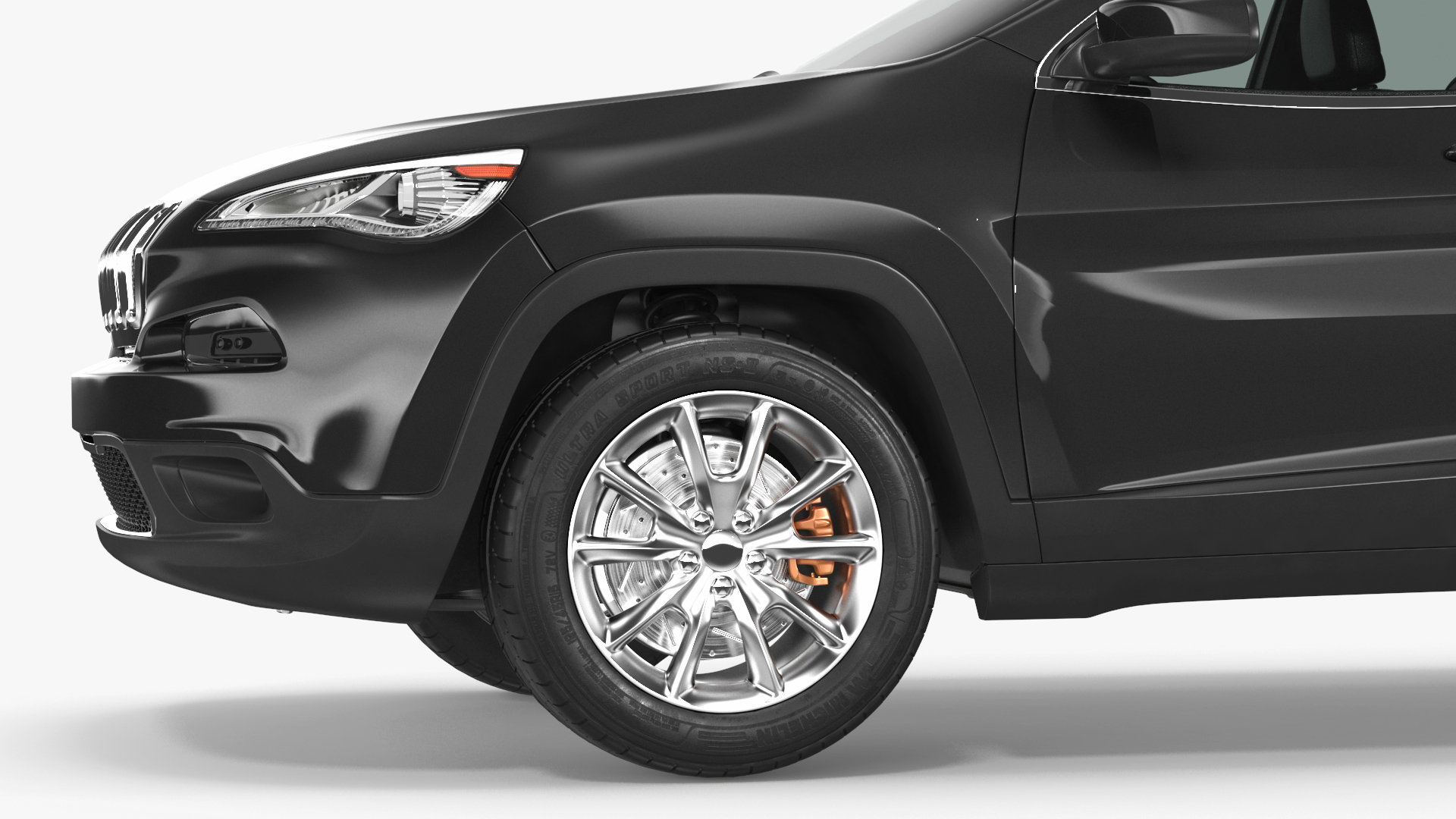 Modern SUV Rigged 3D