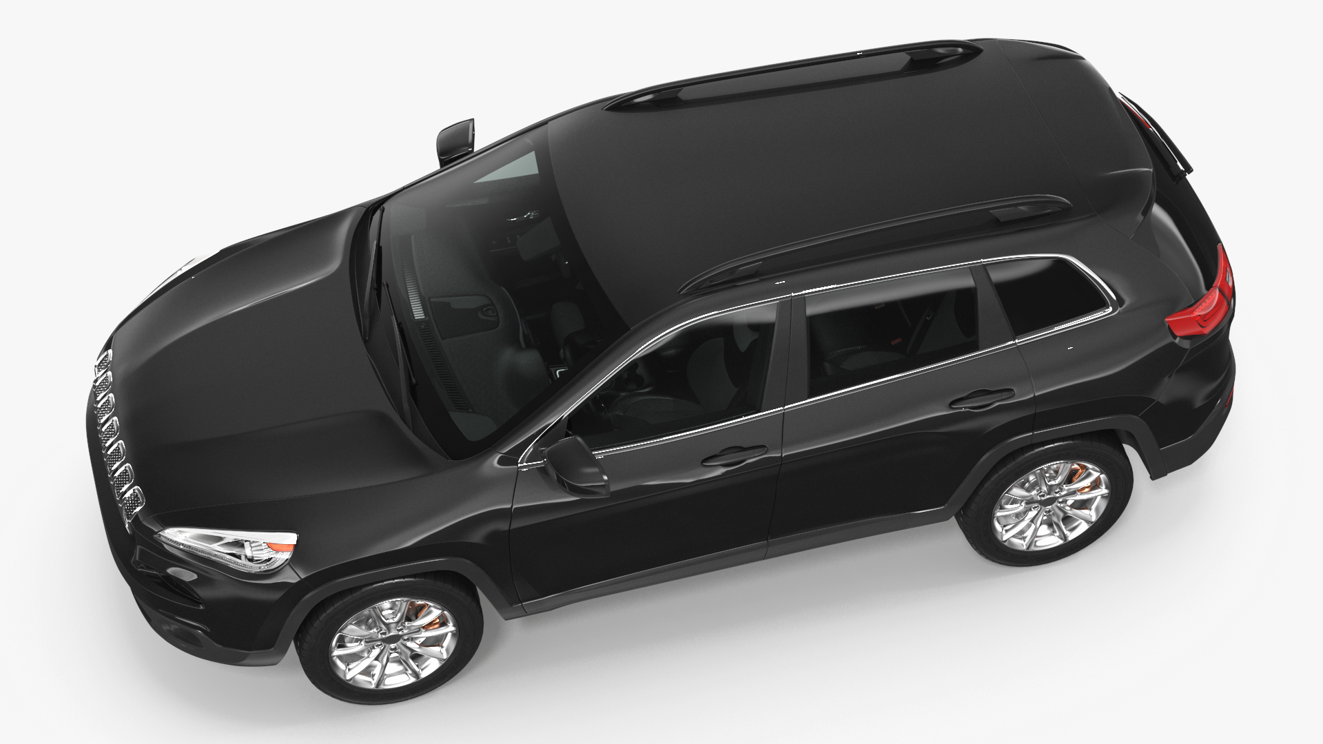 Modern SUV Rigged 3D