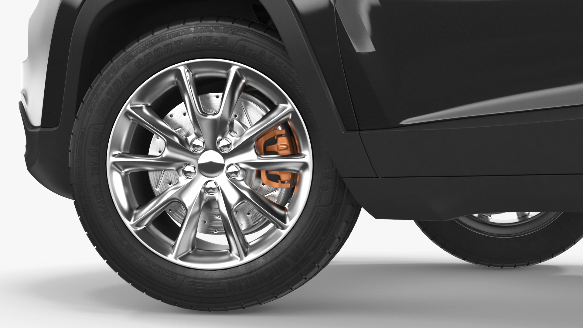 Modern SUV Rigged 3D