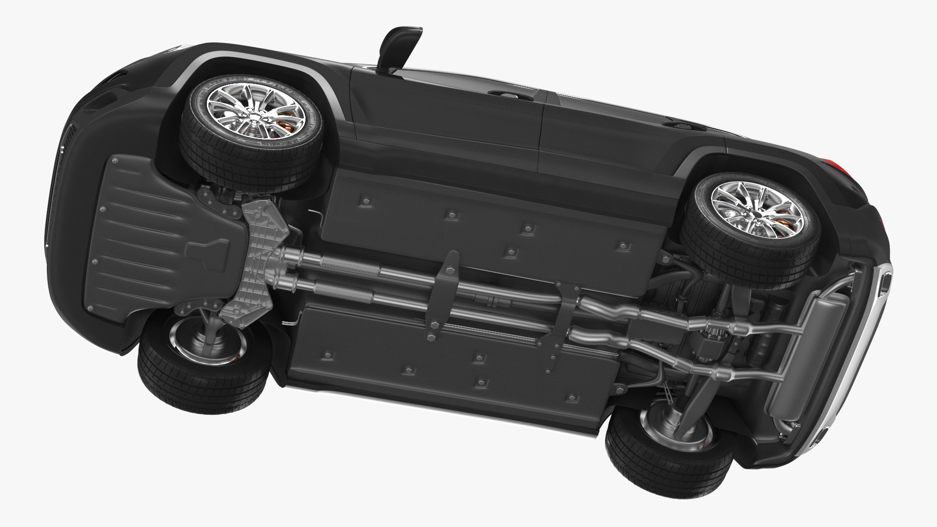 Modern SUV Rigged 3D