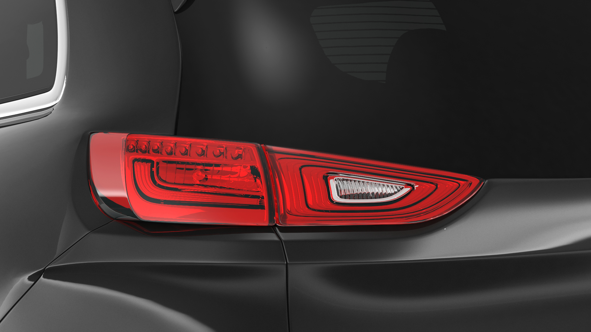 Modern SUV Rigged 3D