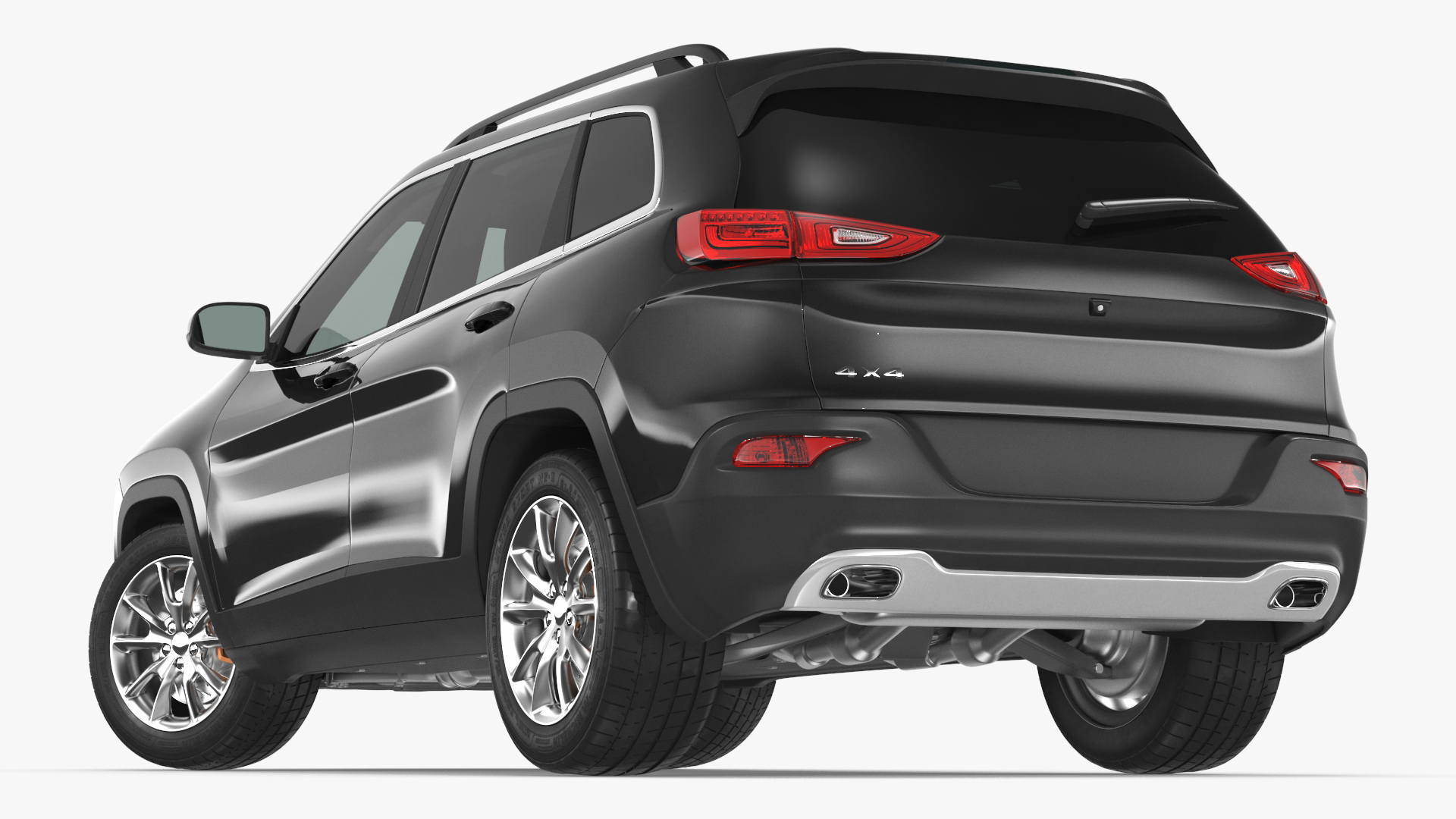 Modern SUV Rigged 3D