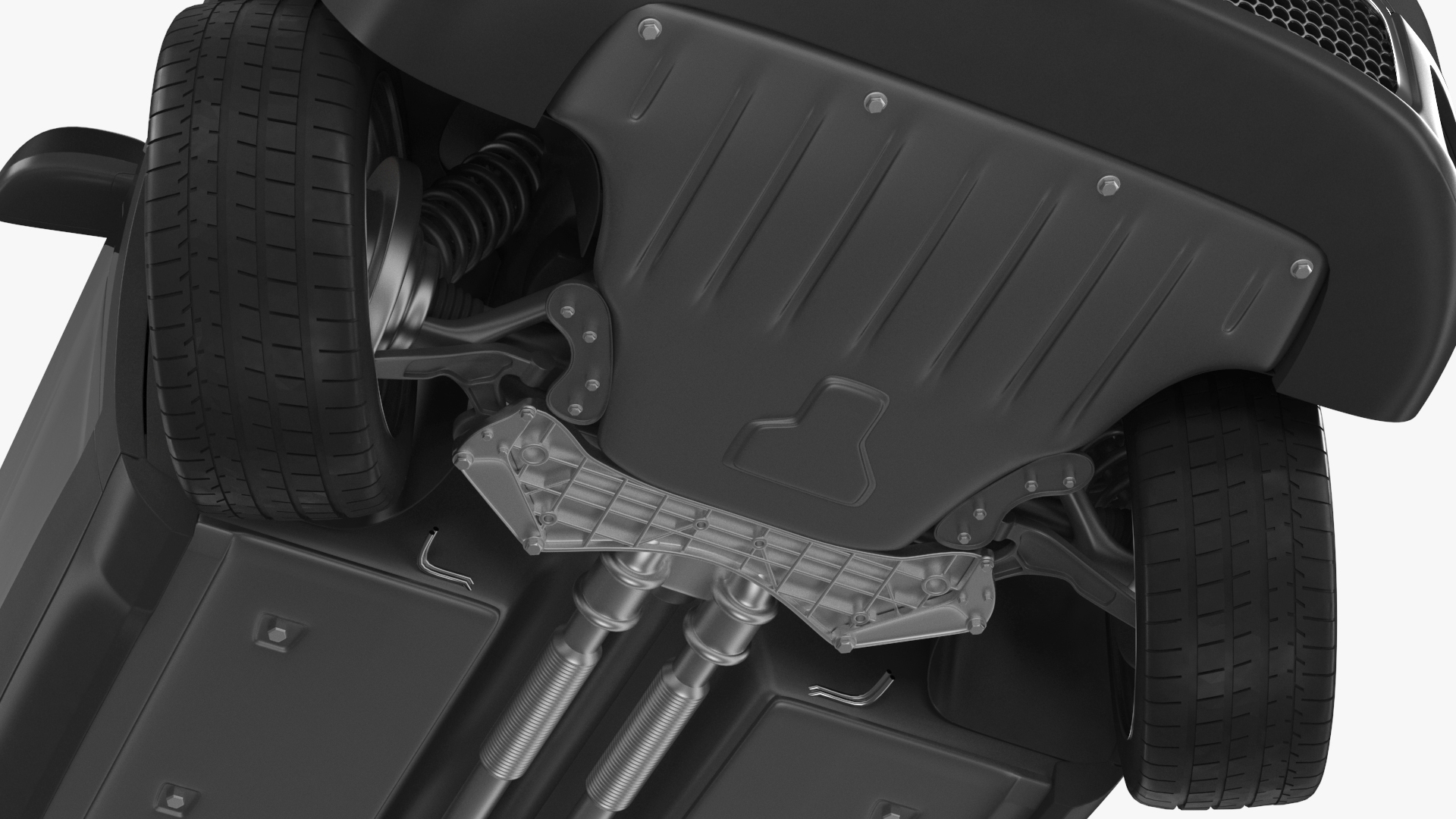 Modern SUV Rigged 3D