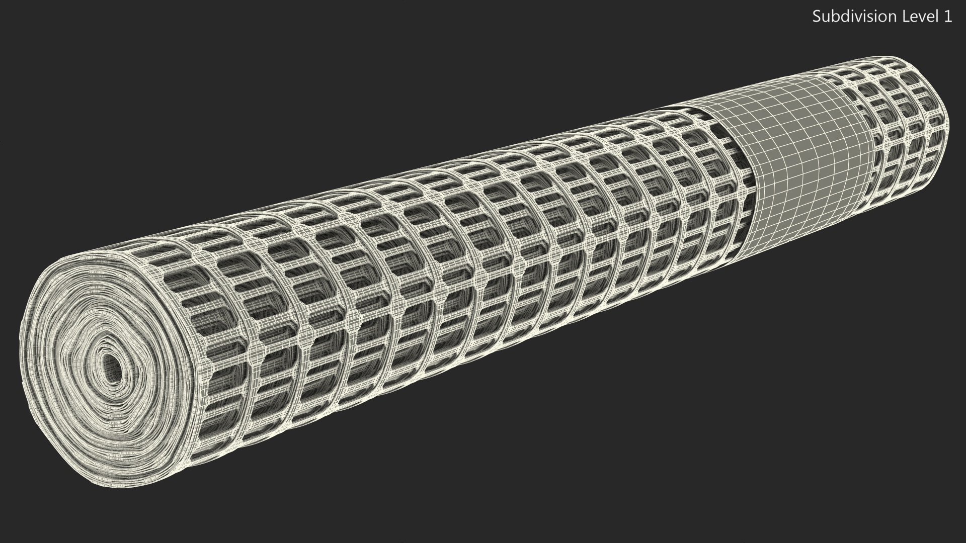 3D Barrier Tenax Mesh Roll model