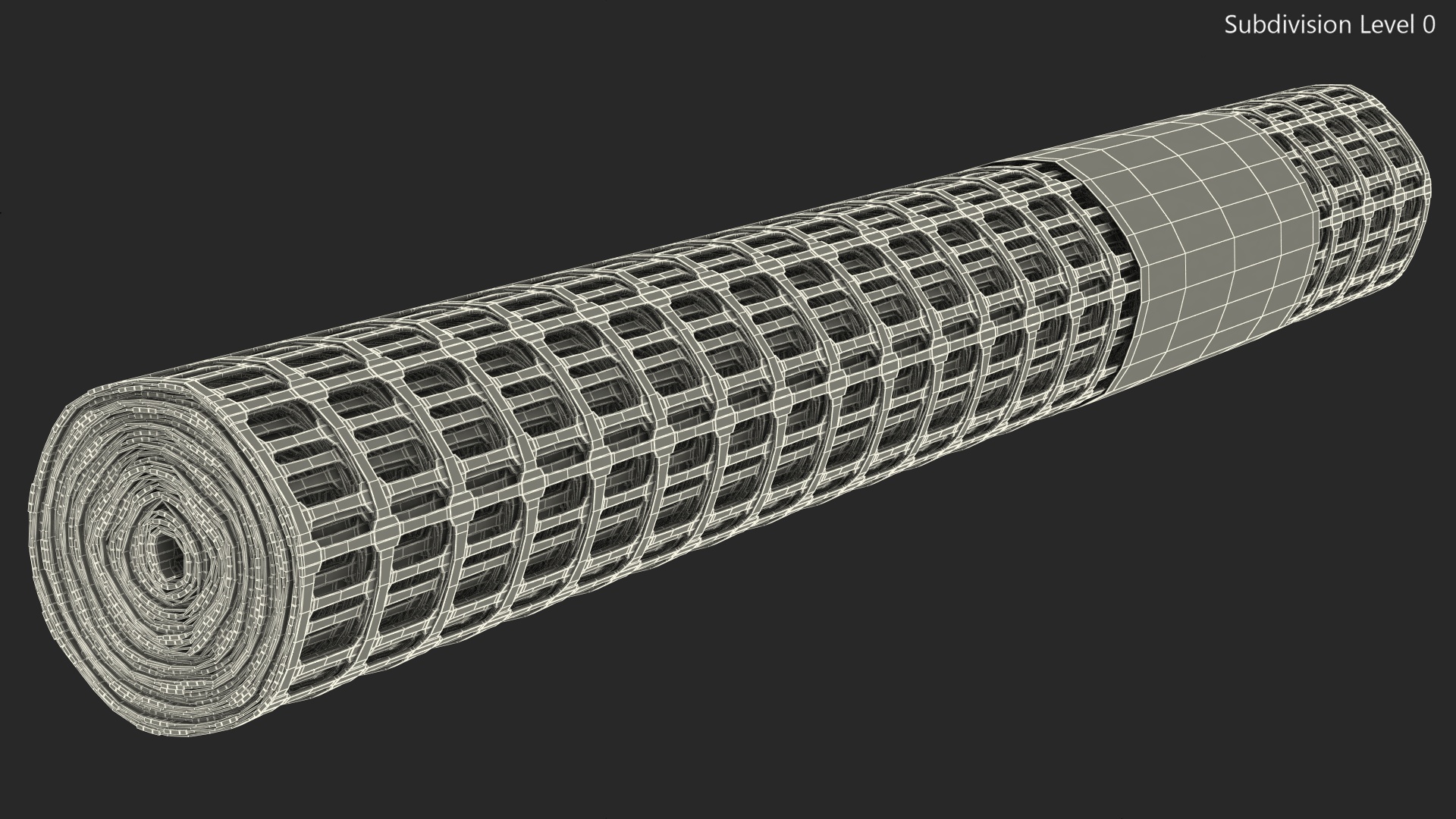 3D Barrier Tenax Mesh Roll model