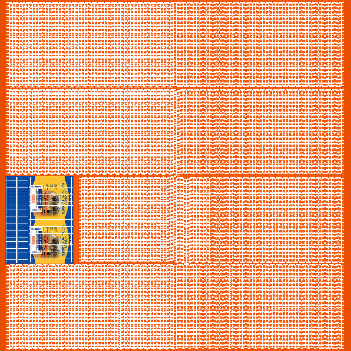 3D Barrier Tenax Mesh Roll model