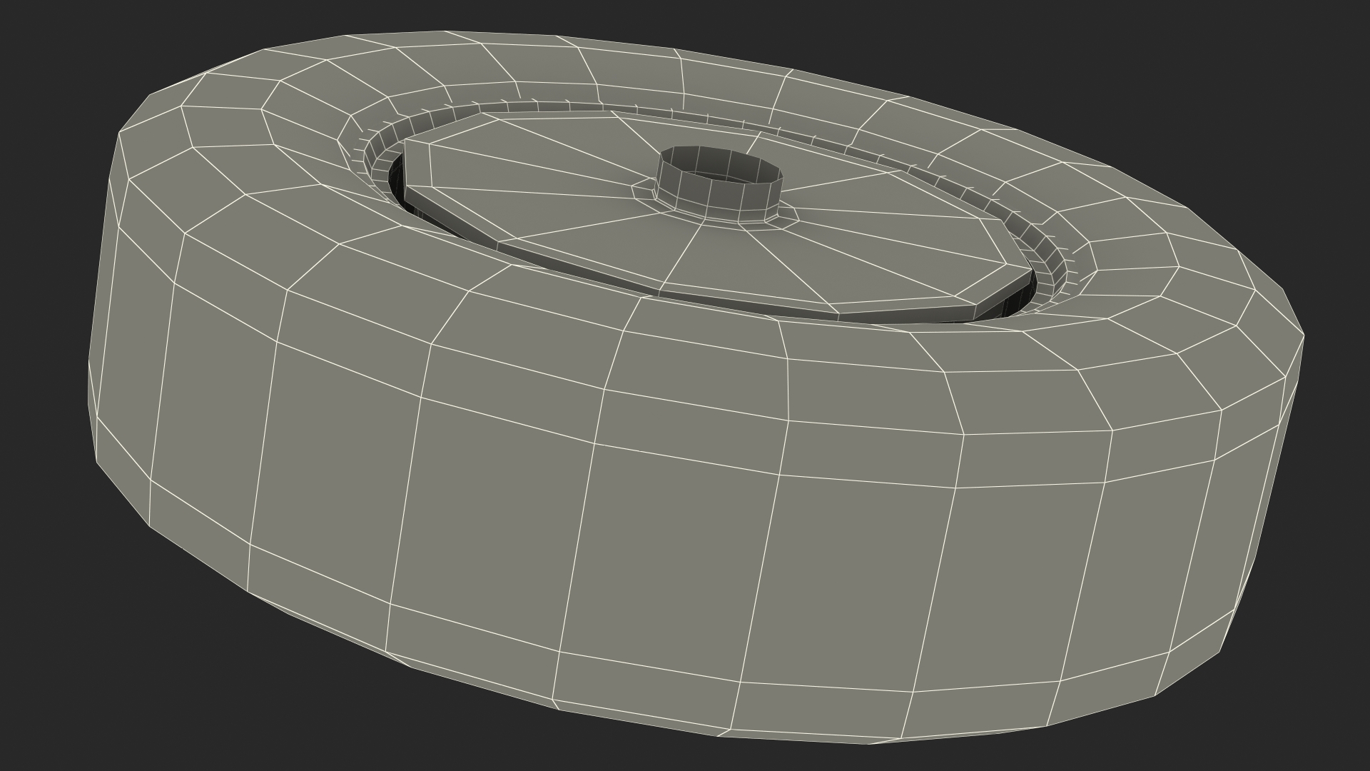 3D Mercedes Benz 350 SE Wheel