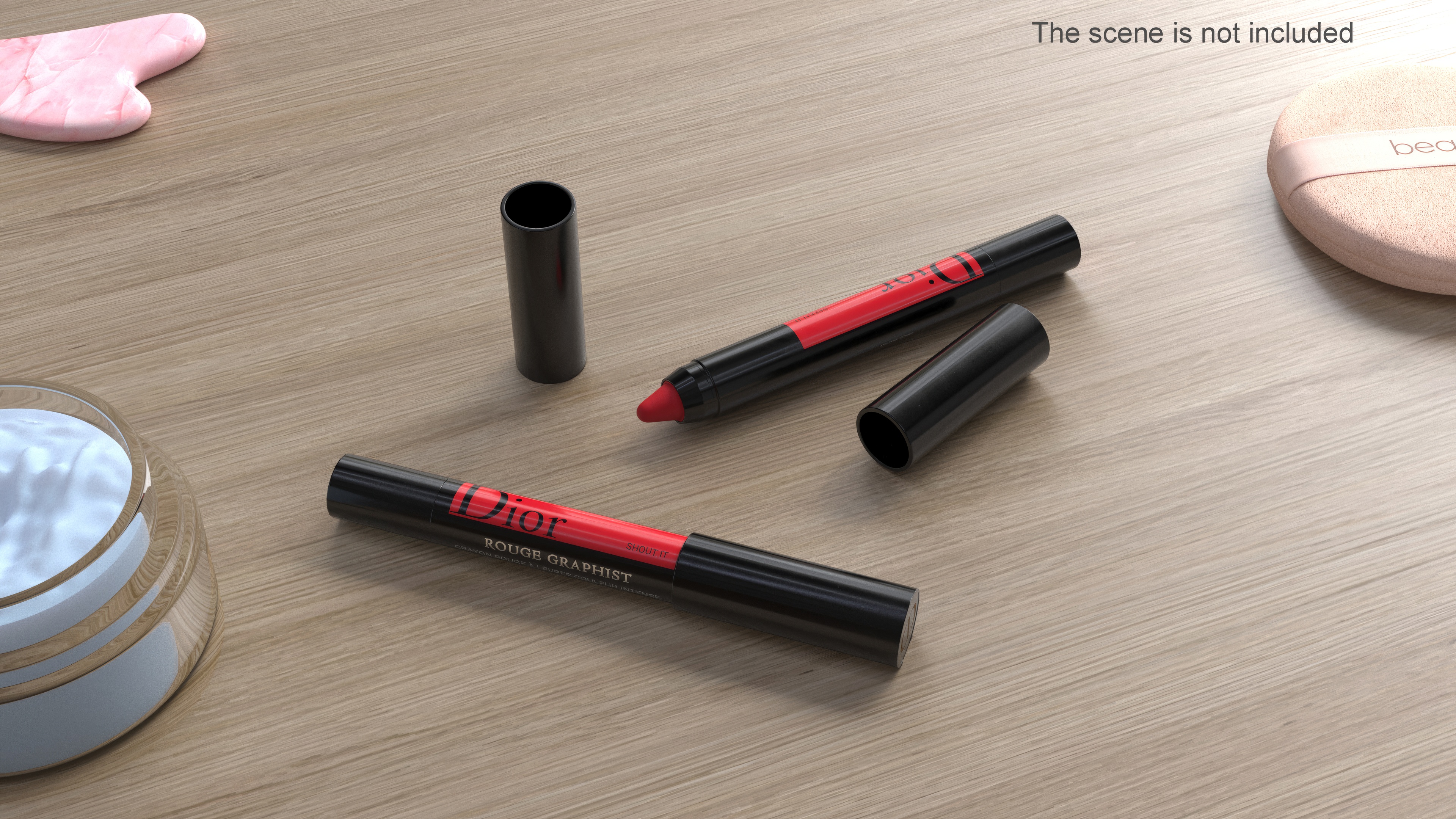 3D model Dior Rouge Graphist Lipstick Pencil