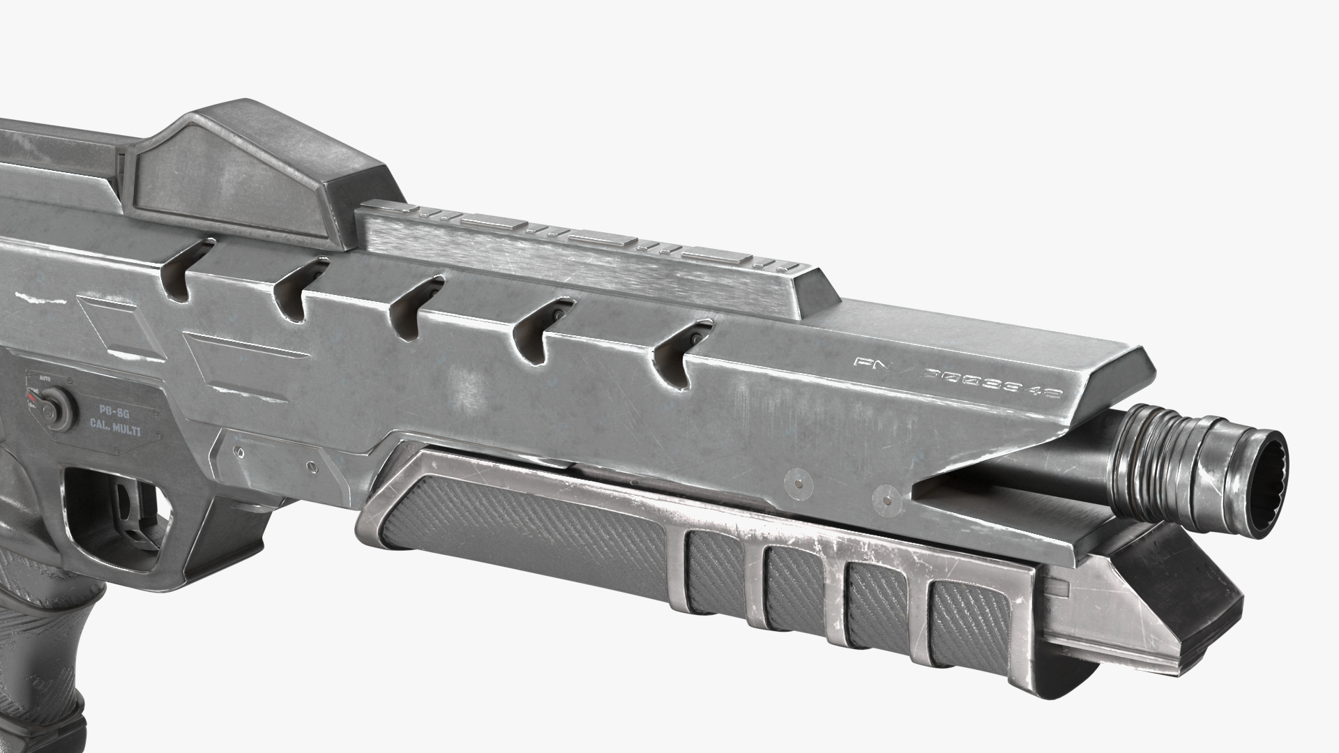 3D Sci-Fi Weapon model