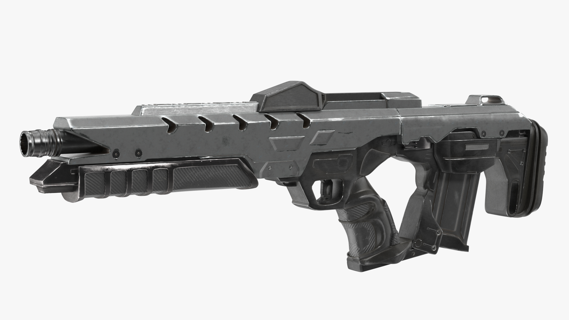 3D Sci-Fi Weapon model