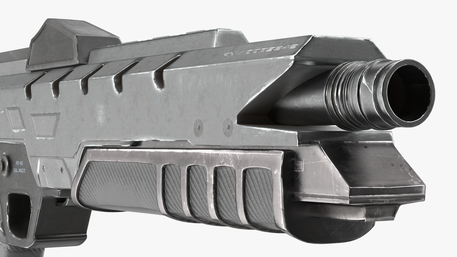 3D Sci-Fi Weapon model