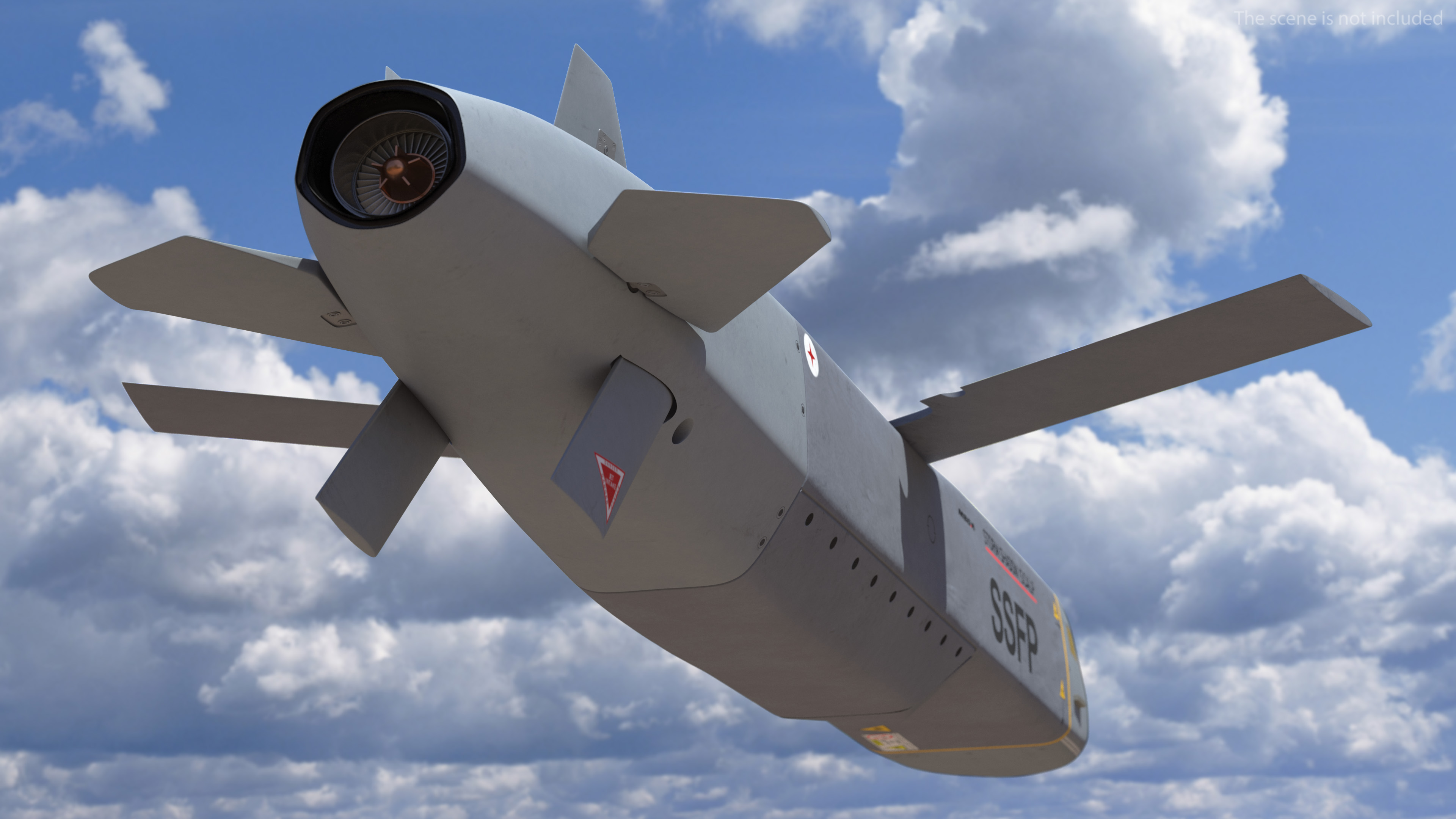 3D Storm Shadow SCALP EG Cruise Missile