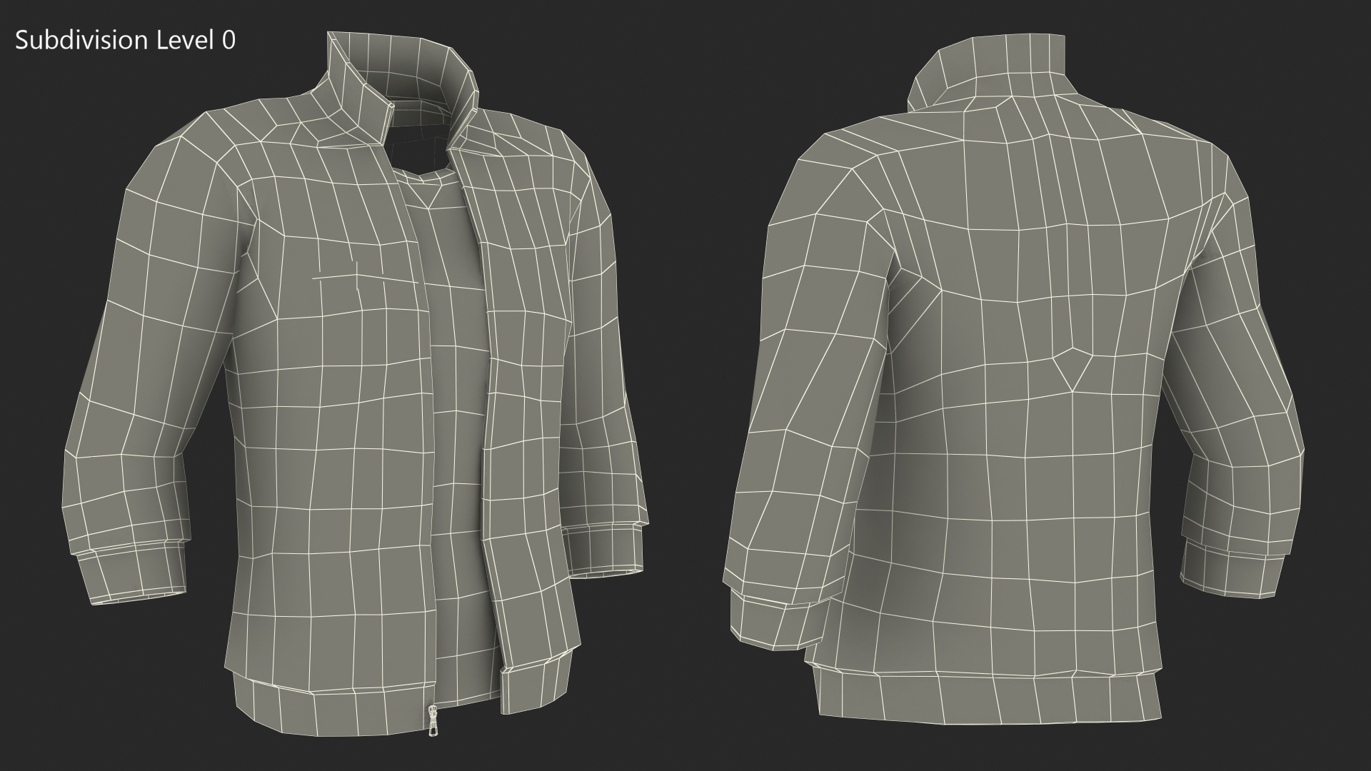 3D City Jacket