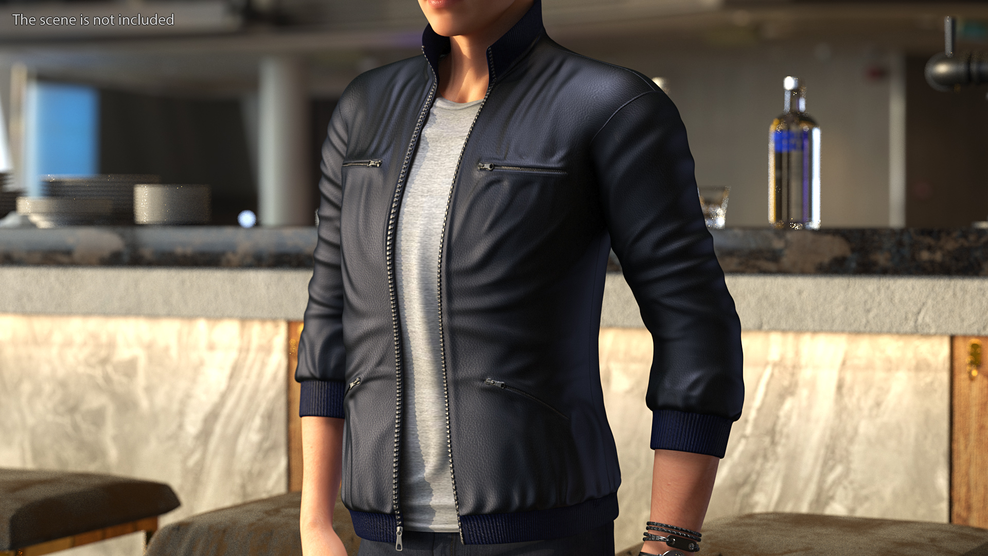 3D City Jacket