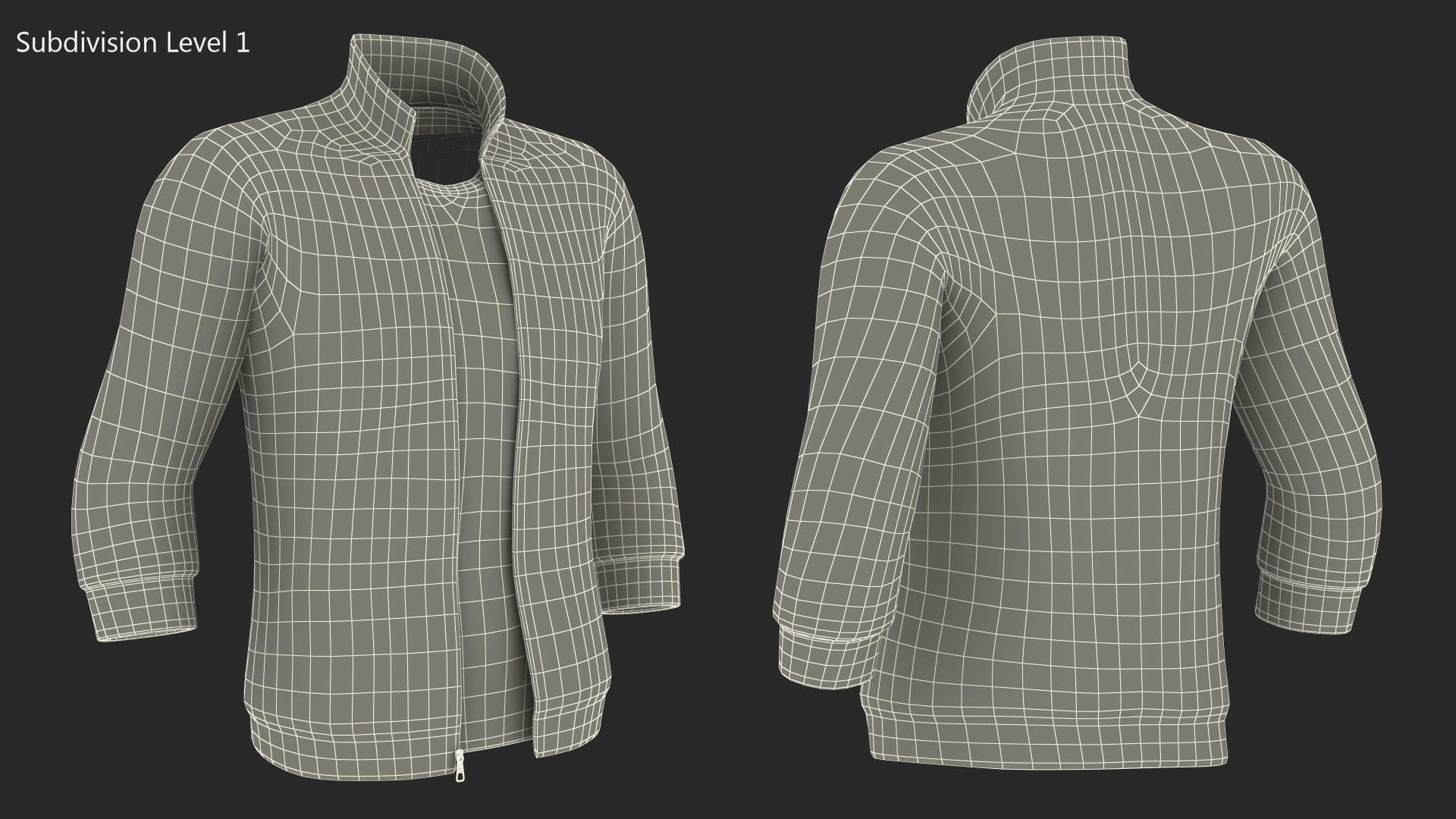 3D City Jacket