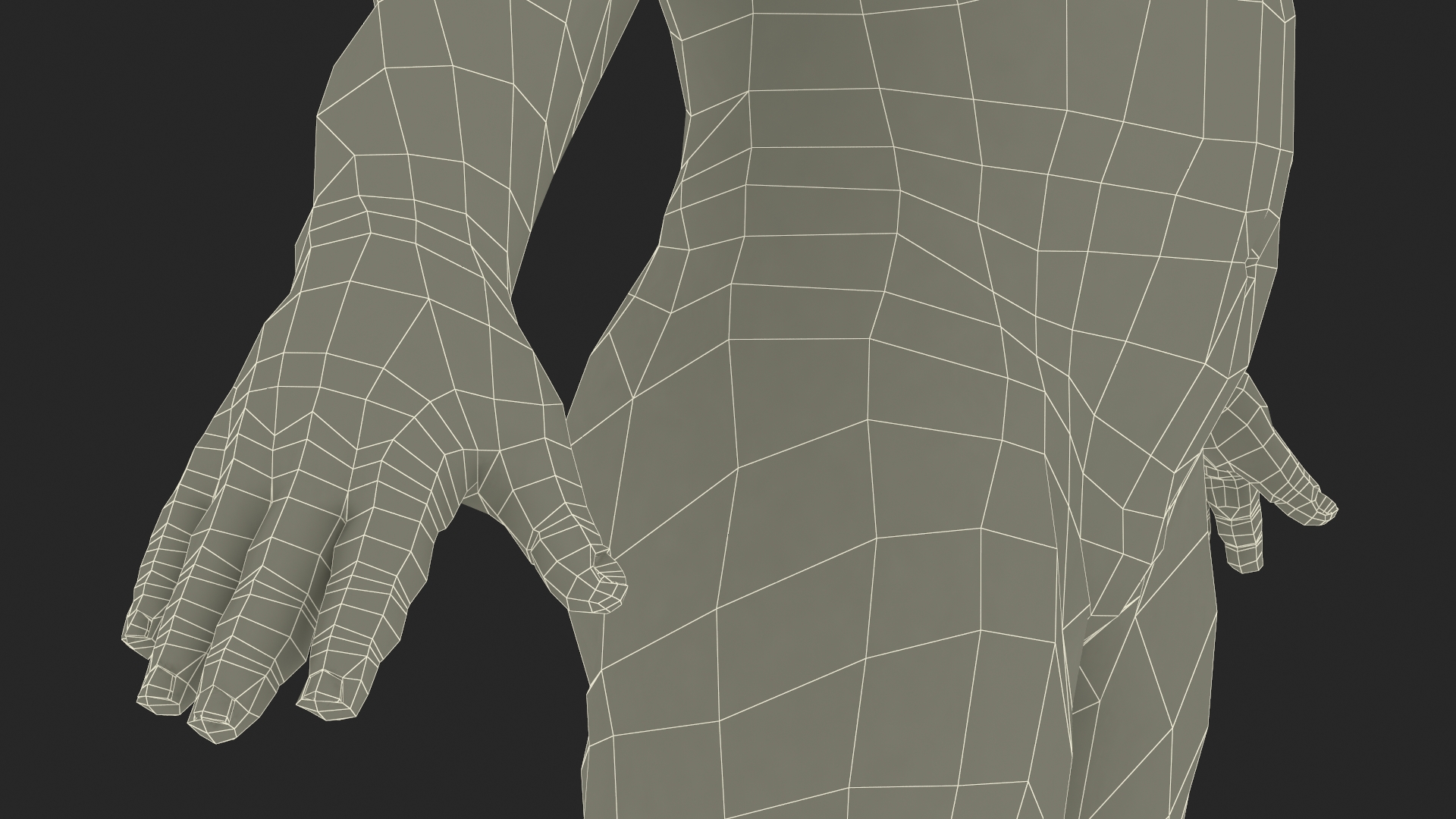 Little Dark Skin Boy Rigged 3D