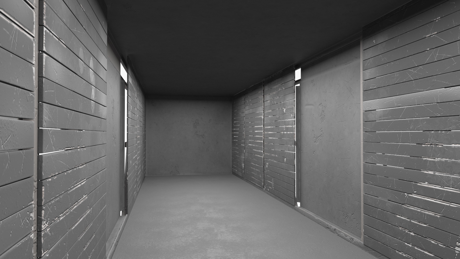 Cargo Wagon Black 3D