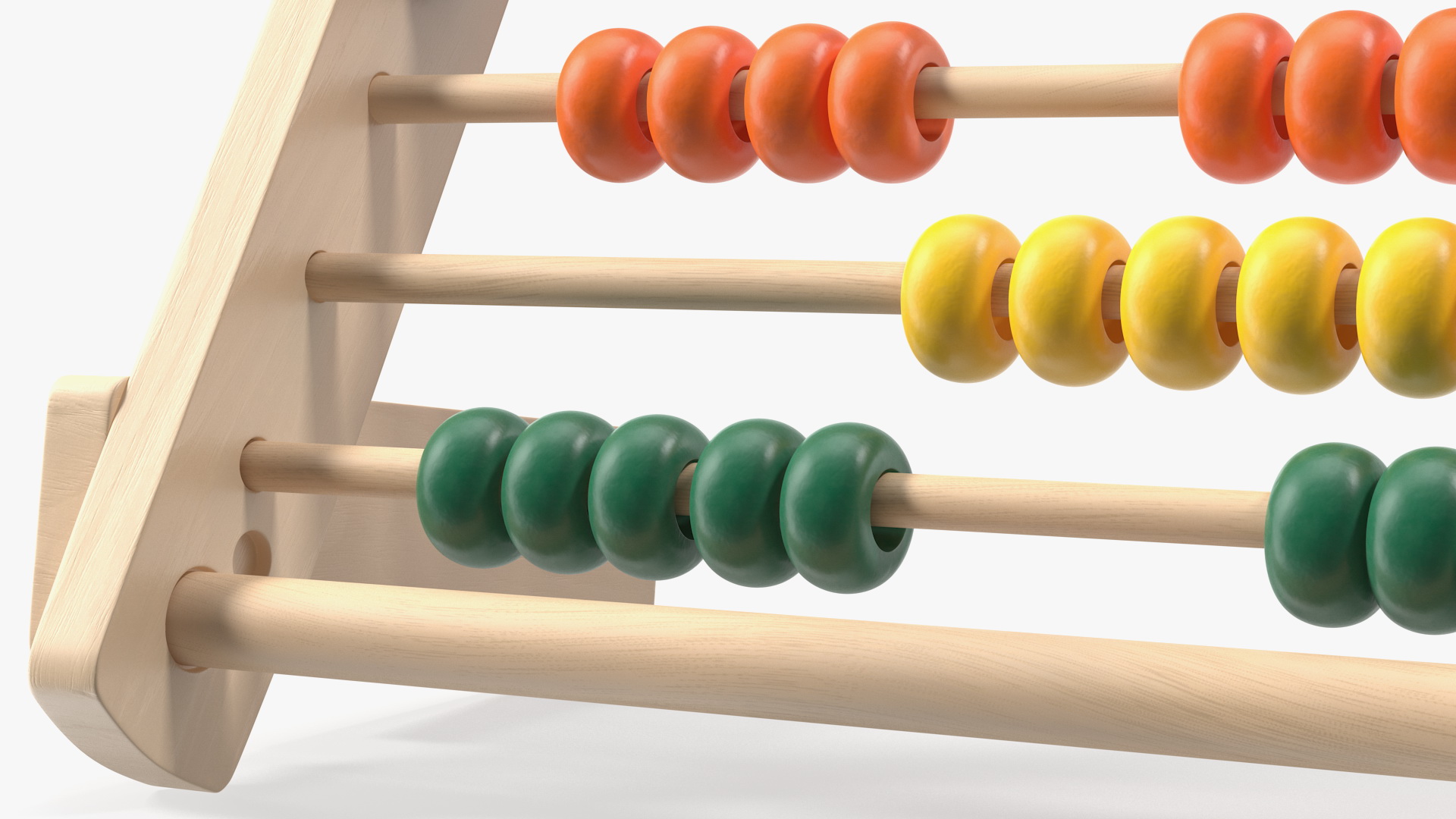 3D model Kids Educational Wooden Abacus