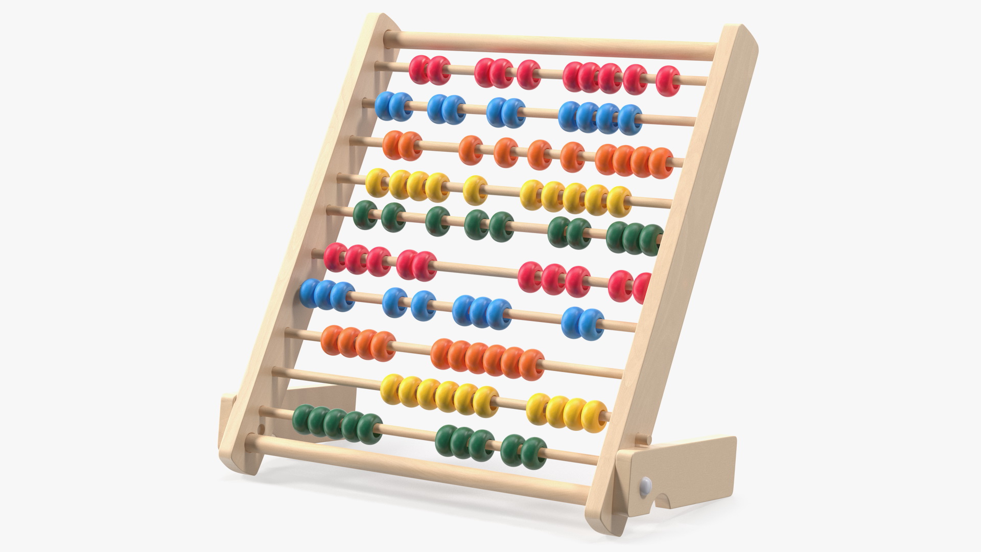 3D model Kids Educational Wooden Abacus