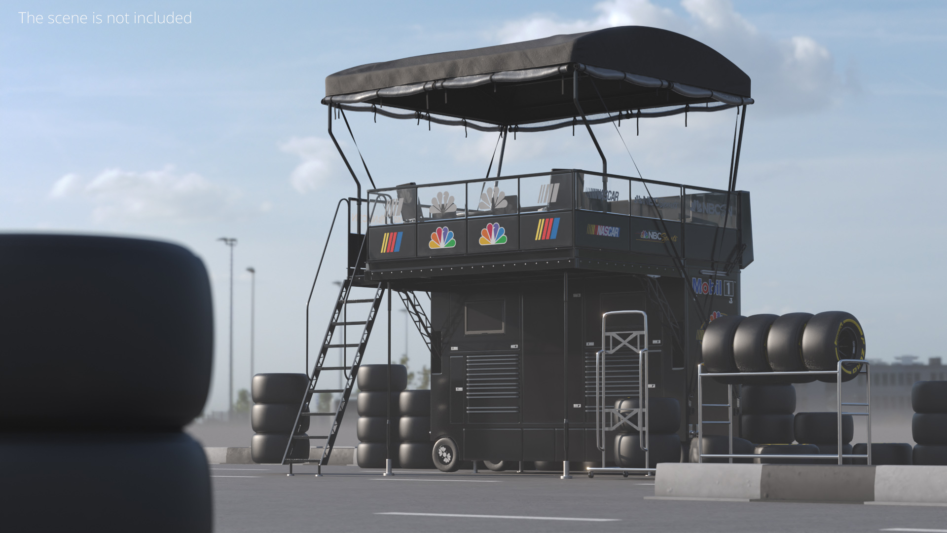 NASCAR Pit Box Control Stand - view 3