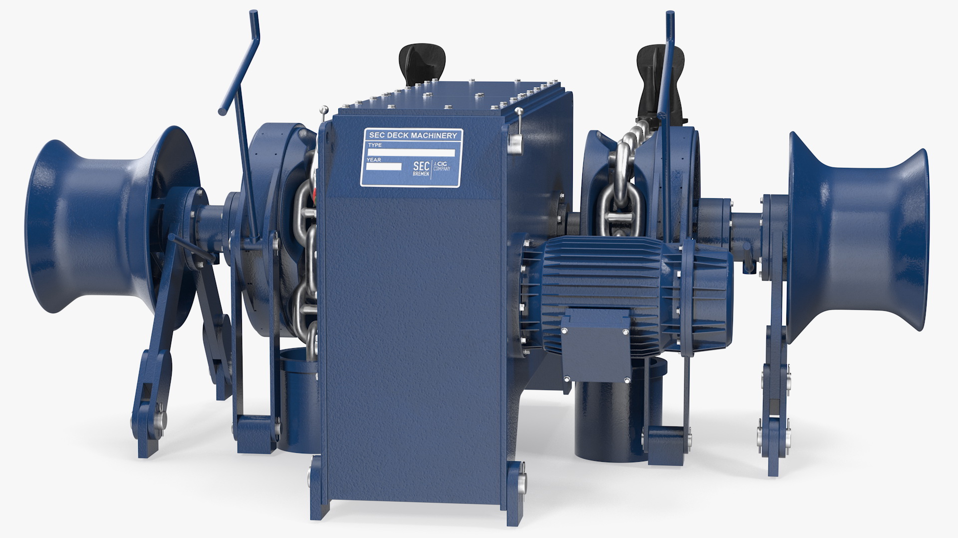 Marine Anchor Windlass 3D