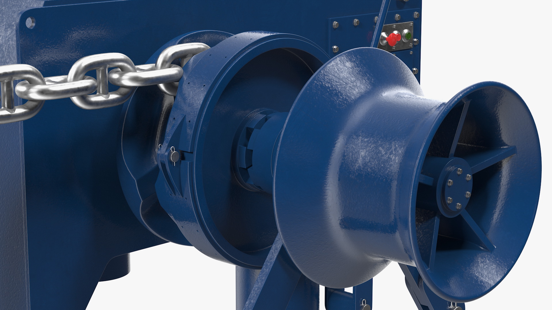 Marine Anchor Windlass 3D
