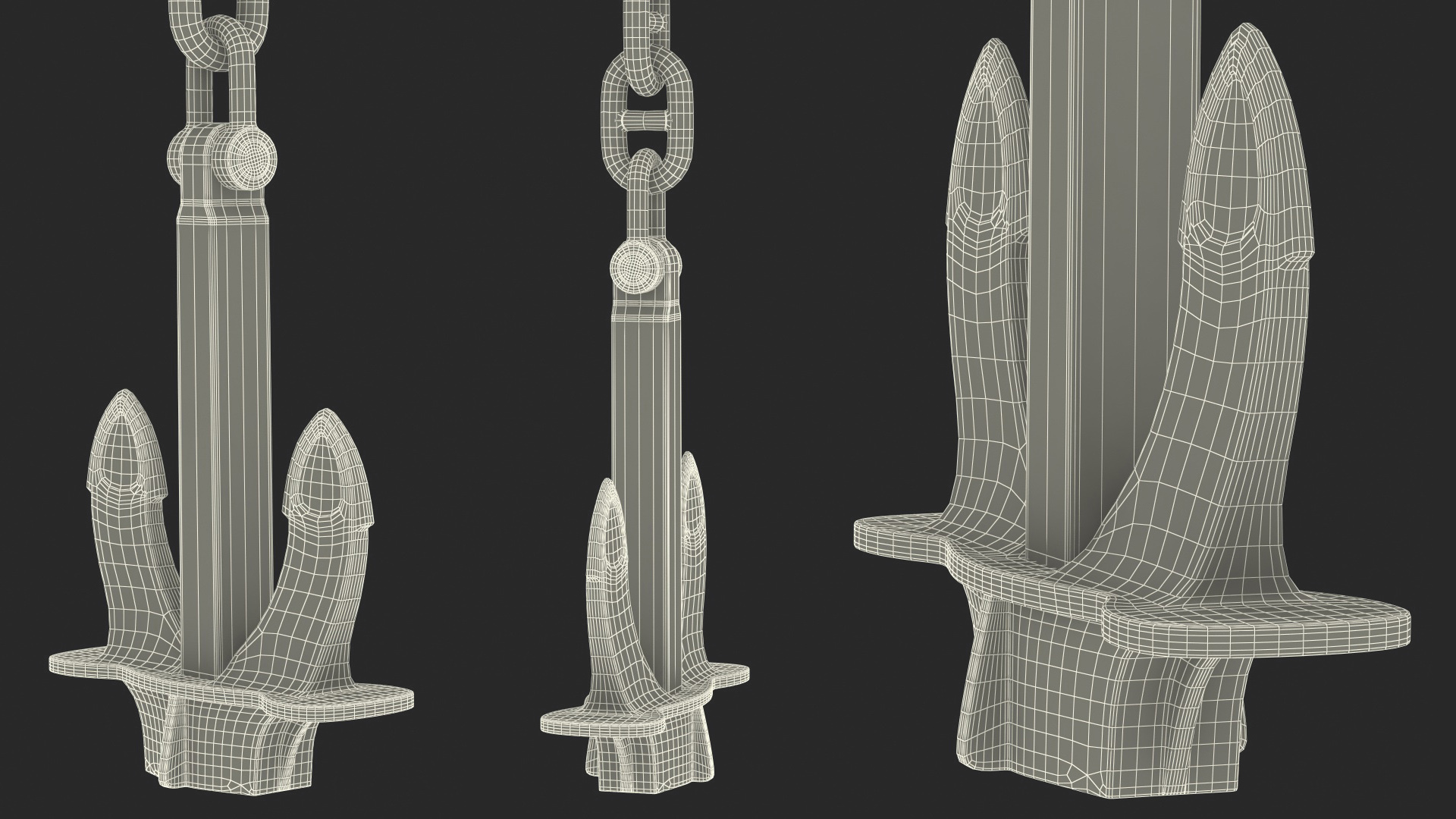Marine Anchor Windlass 3D