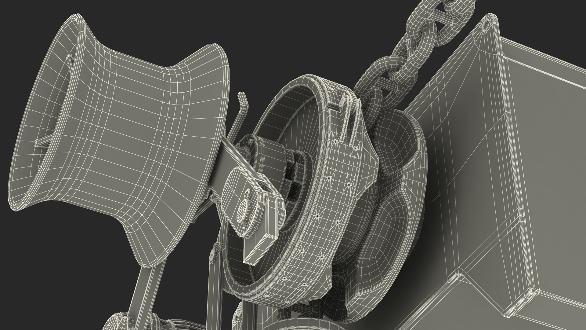 Marine Anchor Windlass 3D